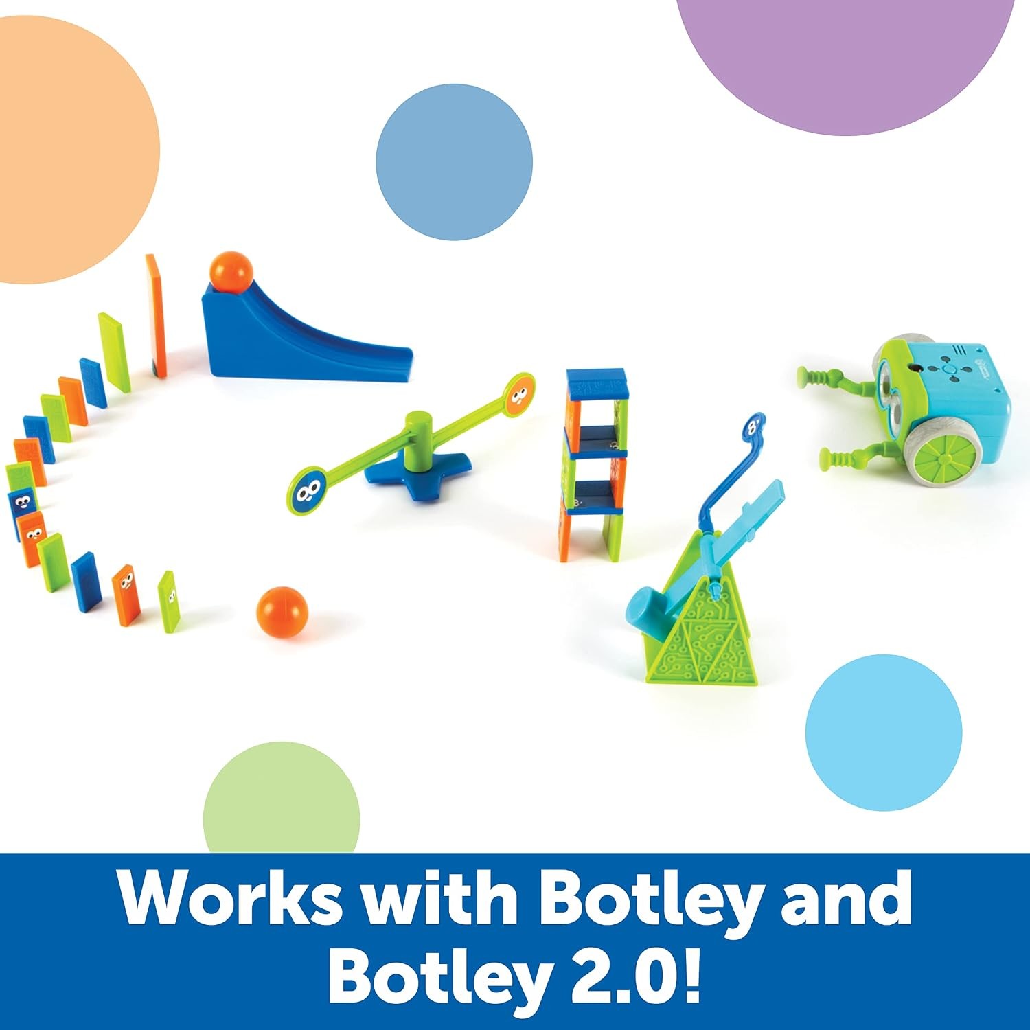 Learning Resources Botley Coding Robot Kit Action Medium, Multicolor