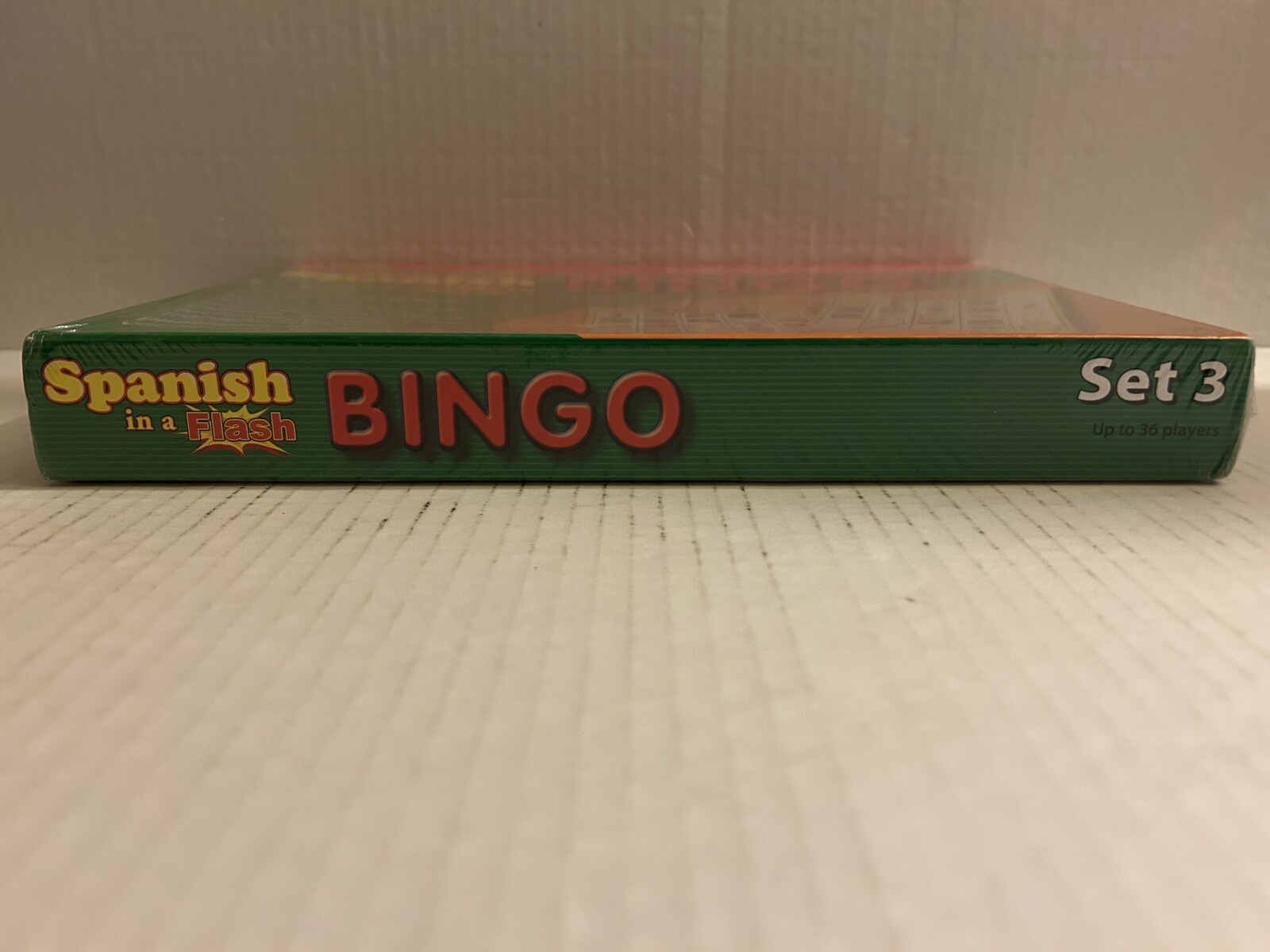 Edupress EP2347 Spanish in a Flash BINGO Set 3. Fun way to learn Spanish