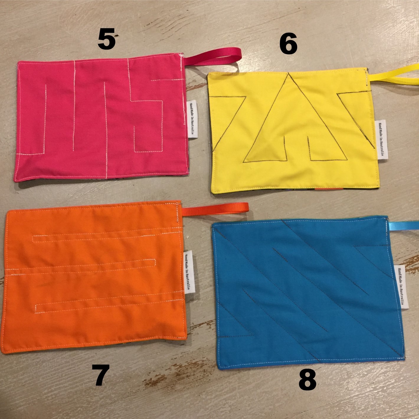 Marble Maze, Fabric, Puzzle, Sensory Learning Aid, Tactile Toy, ADHD, Unicorn