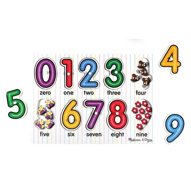 MD3273 SEE-INSIDE NUMBERS PEG PUZZLE