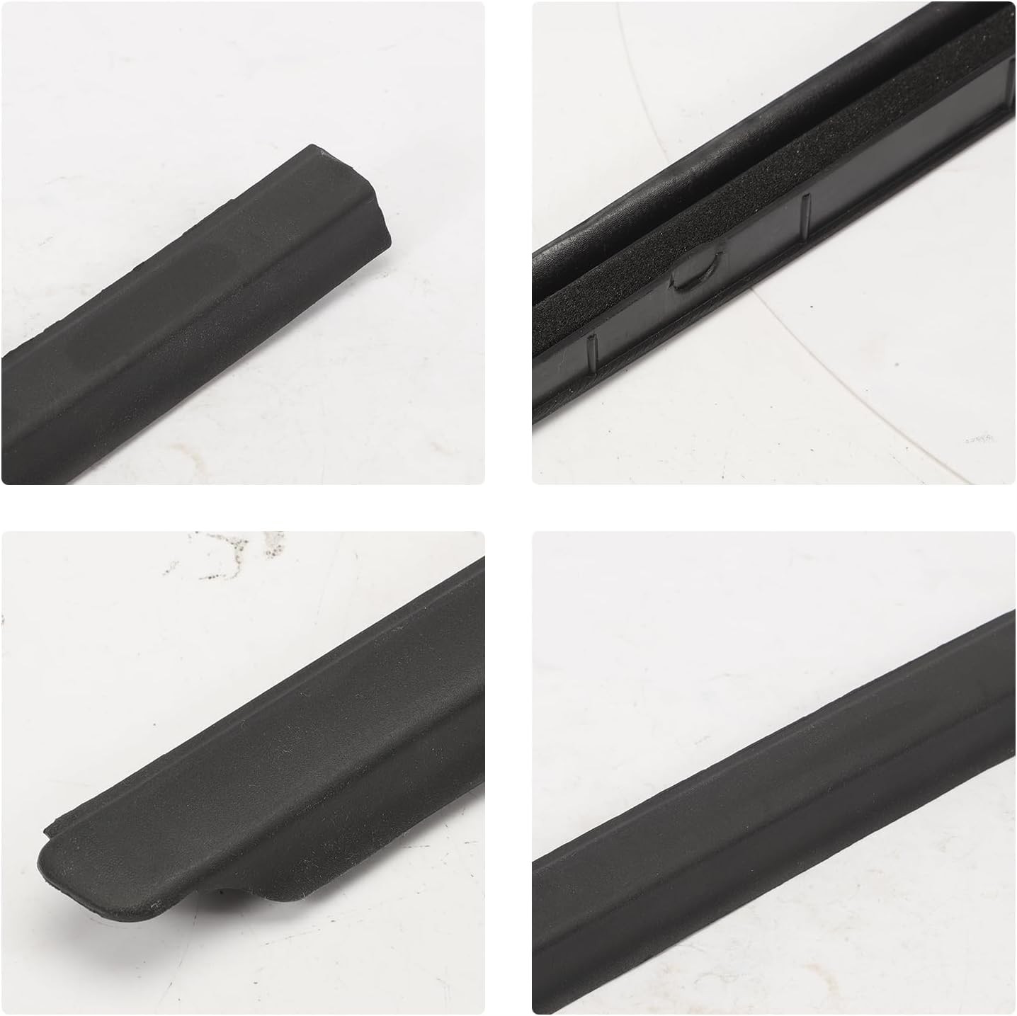 Pack of 2 Front Right & Left Windshield Molding Strip Fit for Dodge Ram 1500