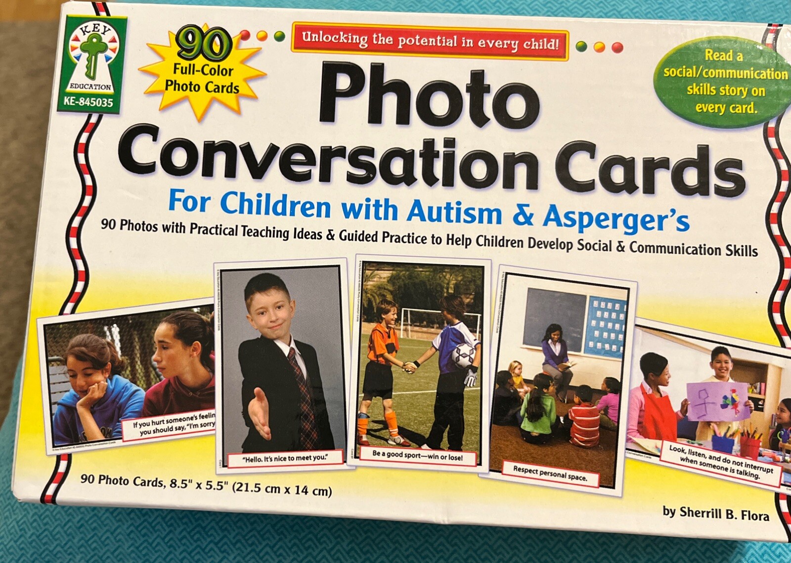 Key Education Photo Conversation Cards for Children with Autism and Asperger’s