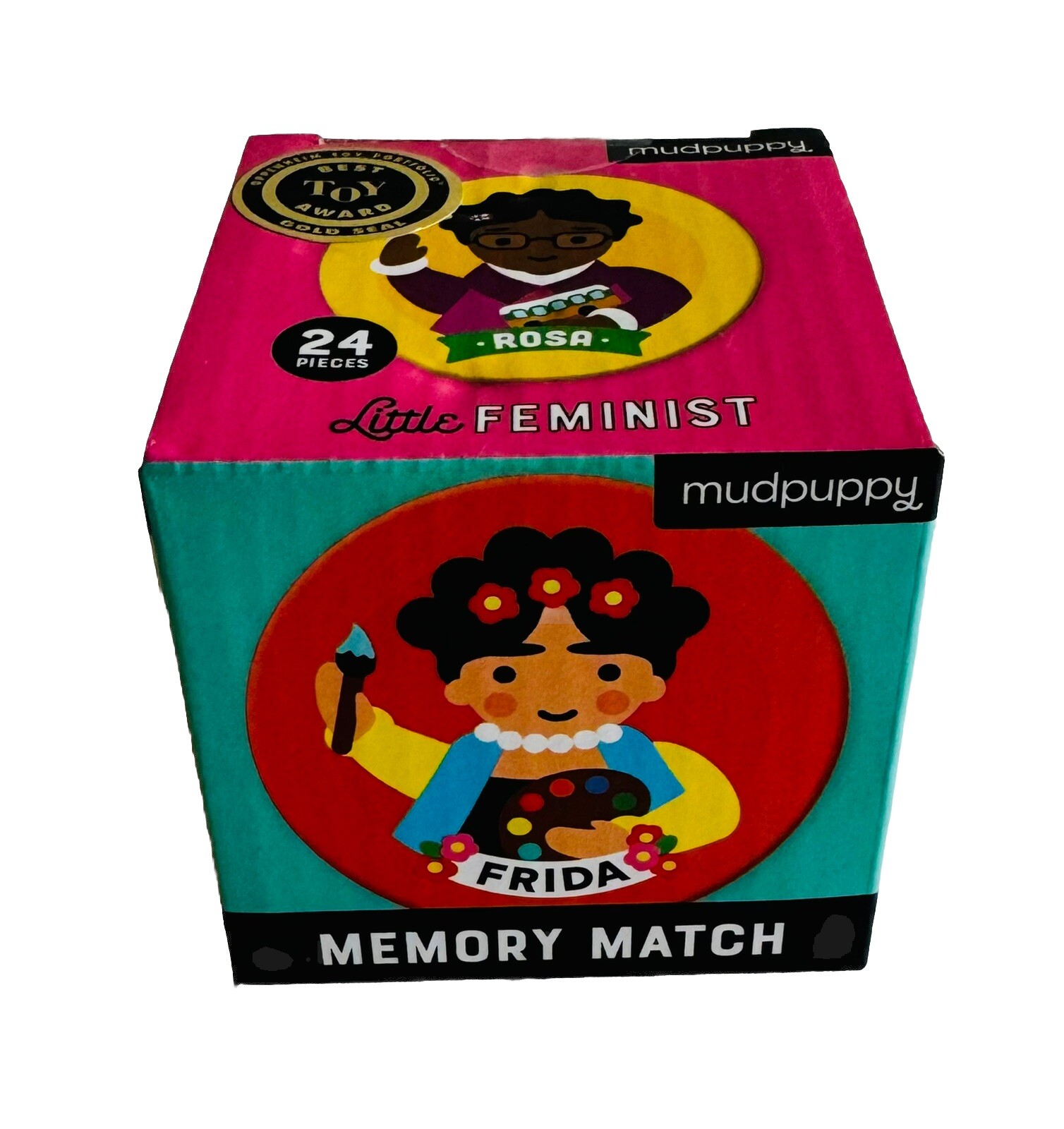Mudpuppy Little Feminist Mini Memory Match Game