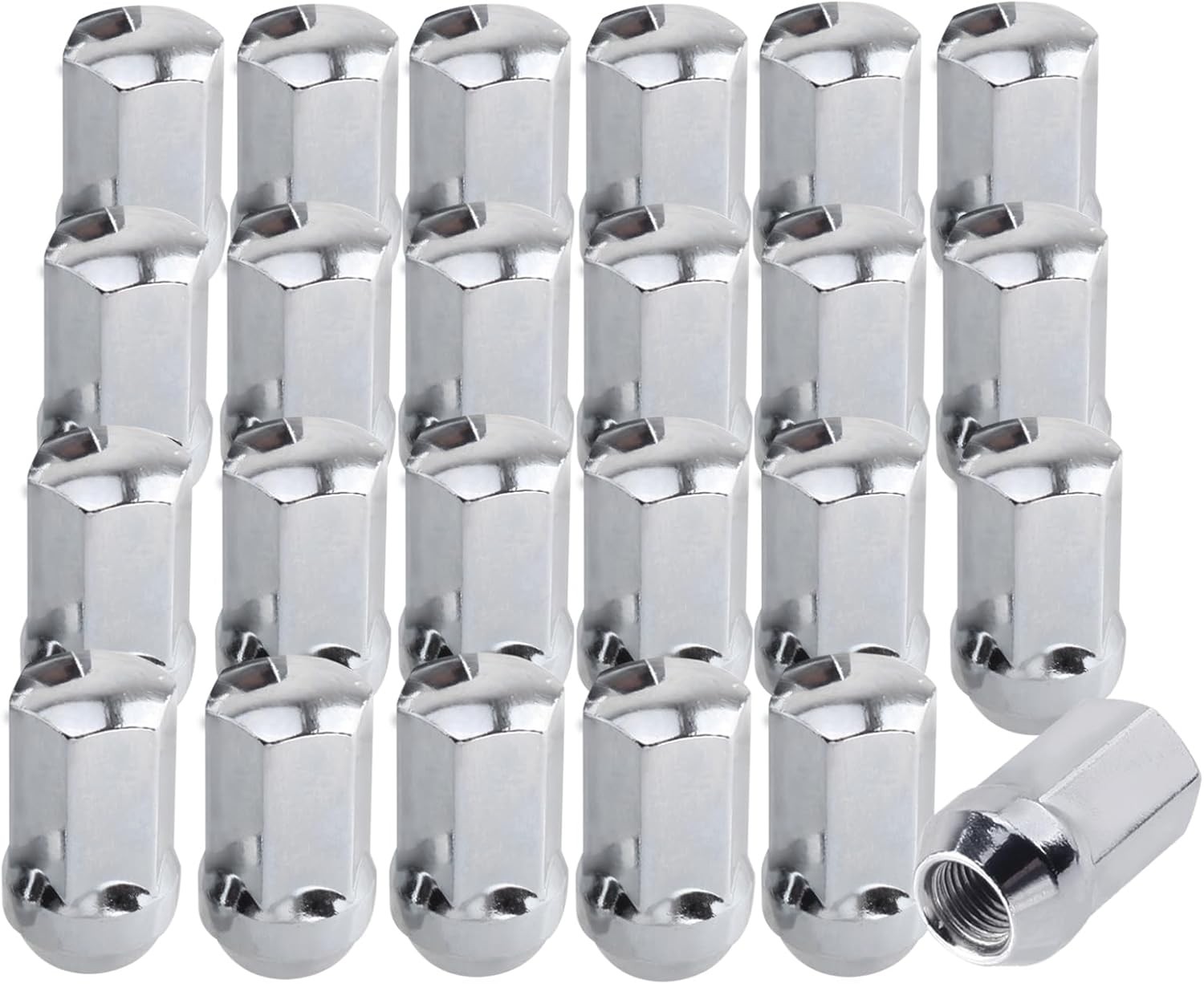 Set of 24 M14x1.5 Lug Nuts Comptible with Replacing Silverado Tahoe Suburban Tah