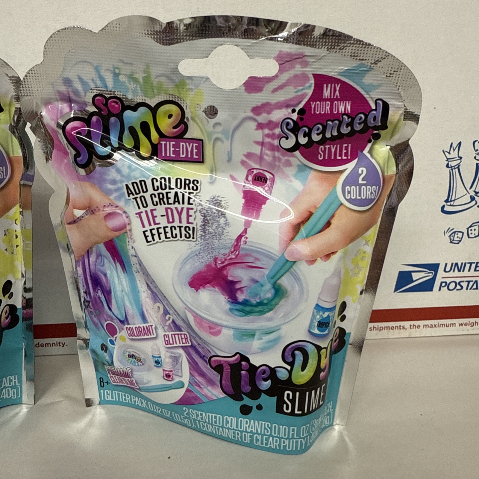 Lot Of 2 So Slime DIY – Tie Dye Slime Kits