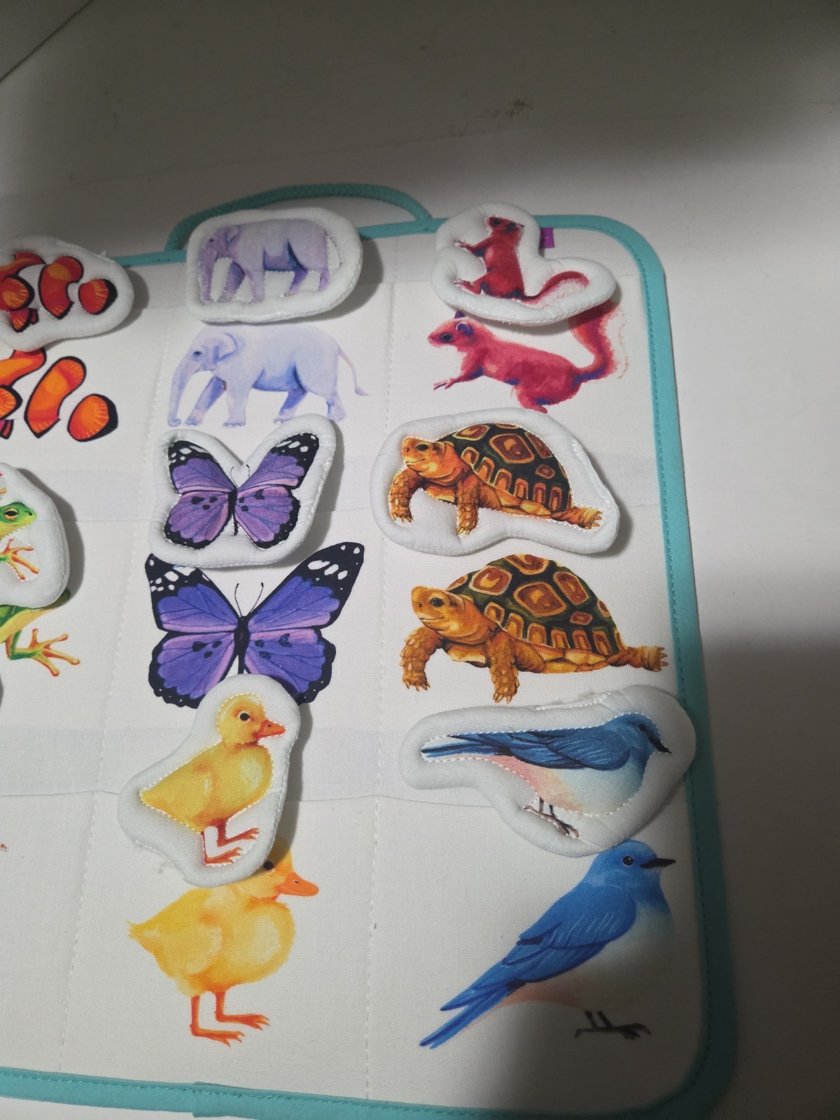 LOVEVERY *Complete* Quilted Critter Pockets Toy from Realist Play Kit