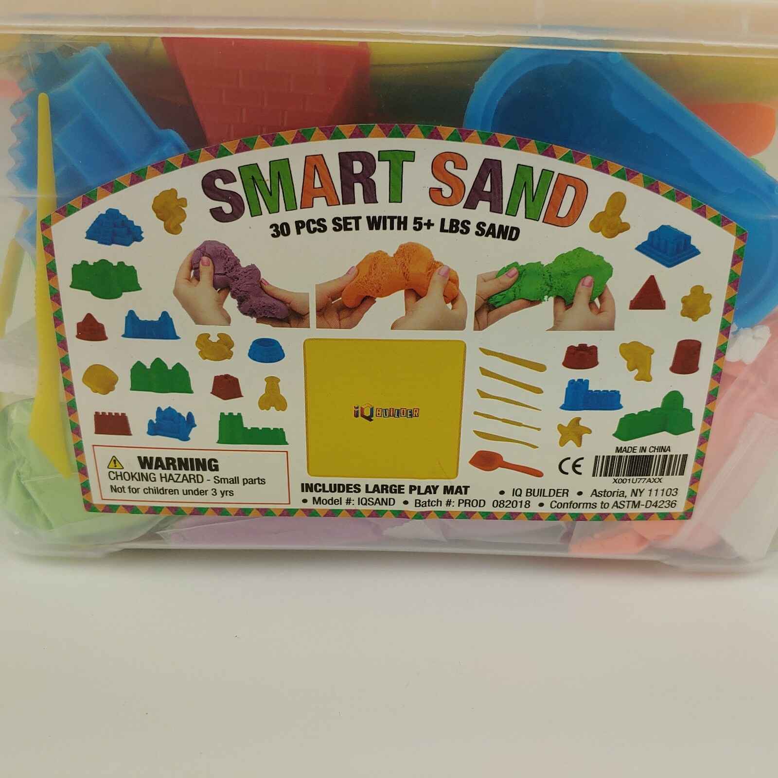 Sensory Toy Creative Educational Art Play Sand for Boys and Girls 30 pcs set
