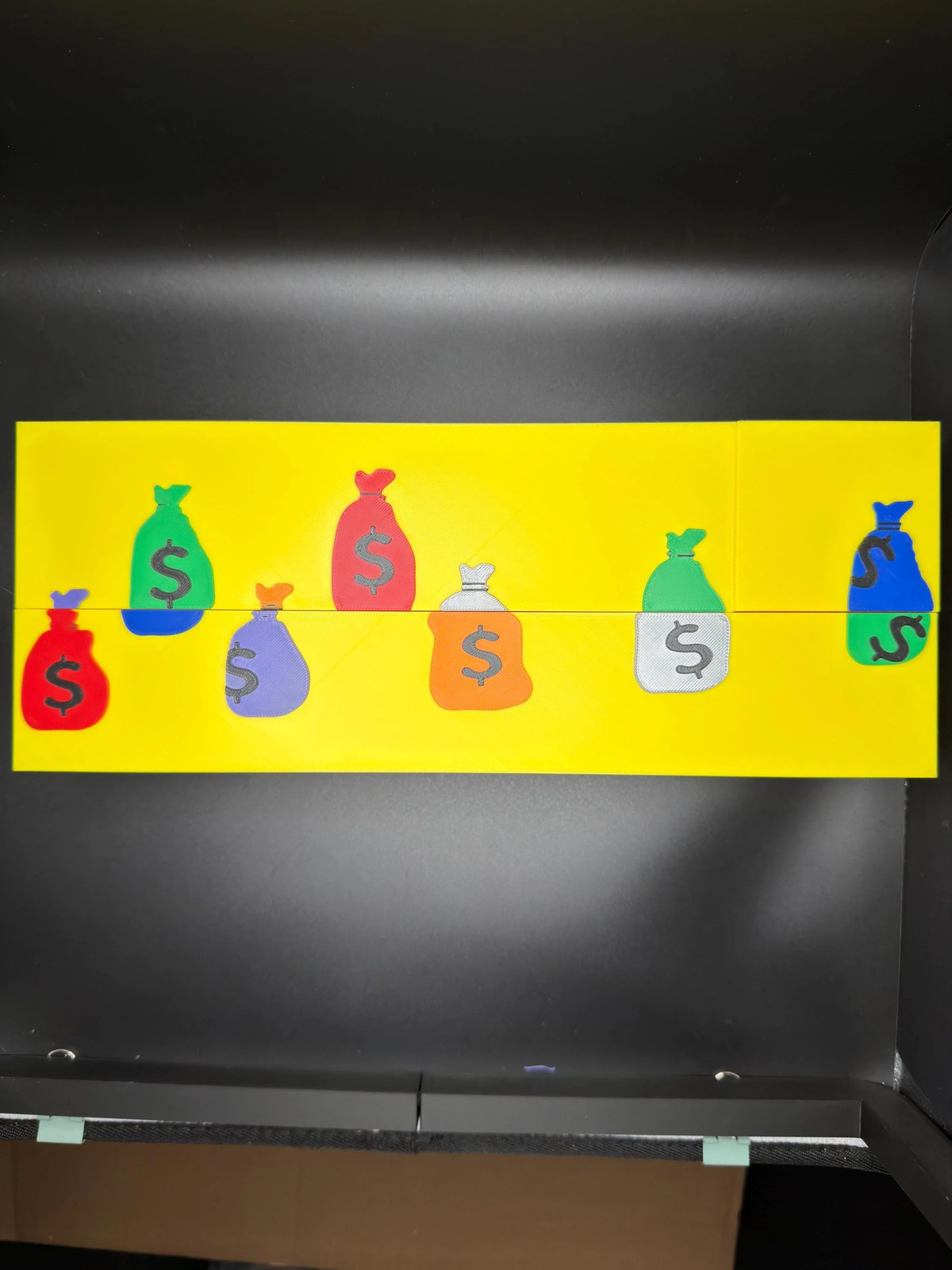 Vanishing Money Bag Puzzle | Optical Illusion Dissection Puzzle | 3D Printed