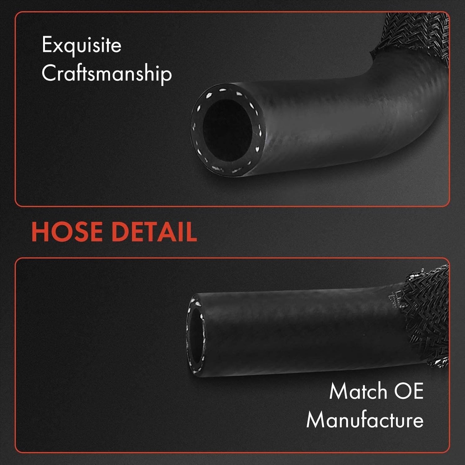 A-Premium Power Steering Reservoir/Suction Line Hose Assembly Compatible with To