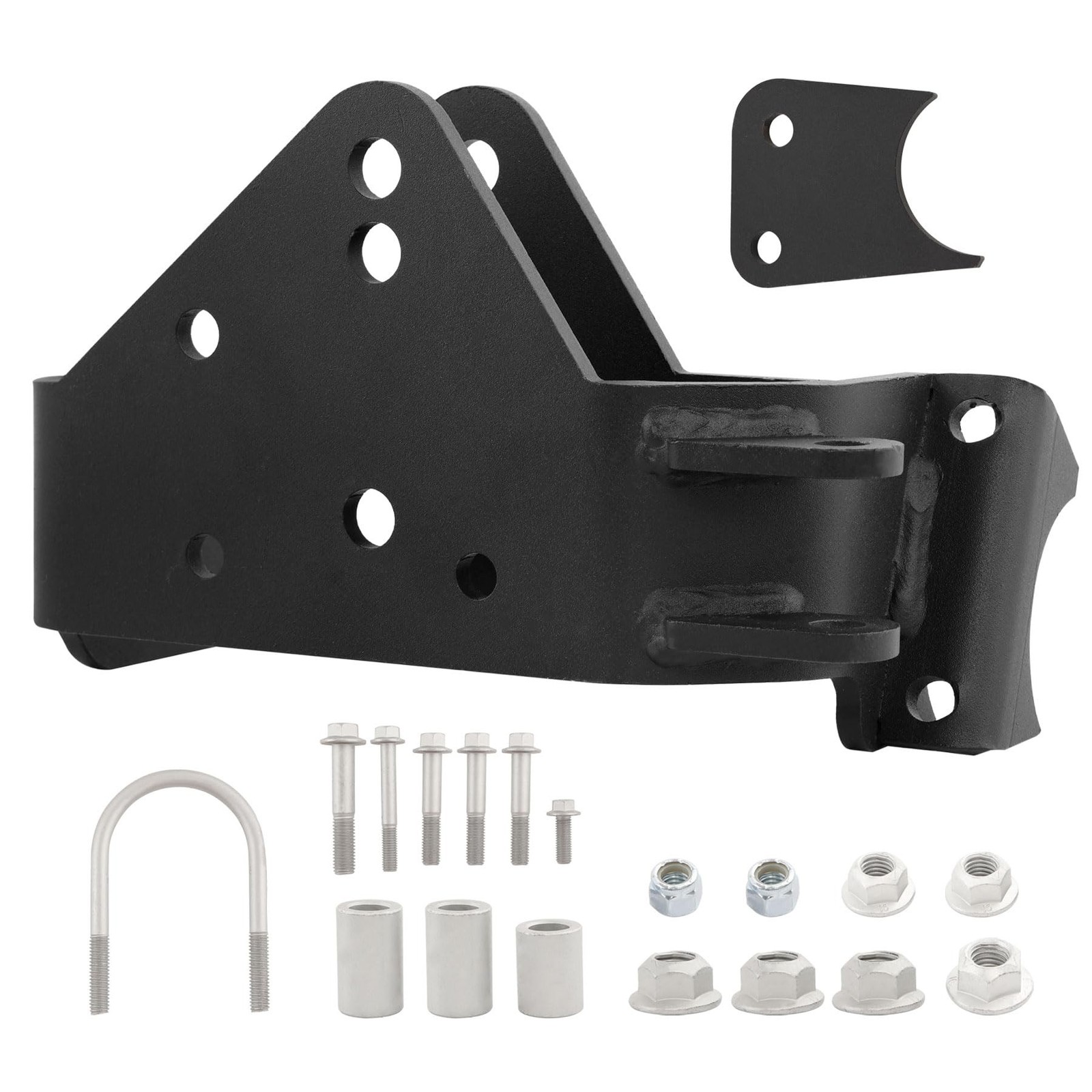 Front Track Bar Relocation Bracket, Compatible with 2007-2018 Jeep Wrangler J…