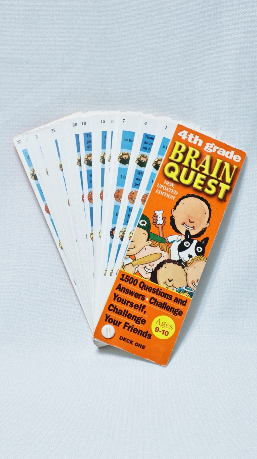 Brain Quest 4th Grade 1500 Questions and Answers Challenge Ages 9-10 Two Decks