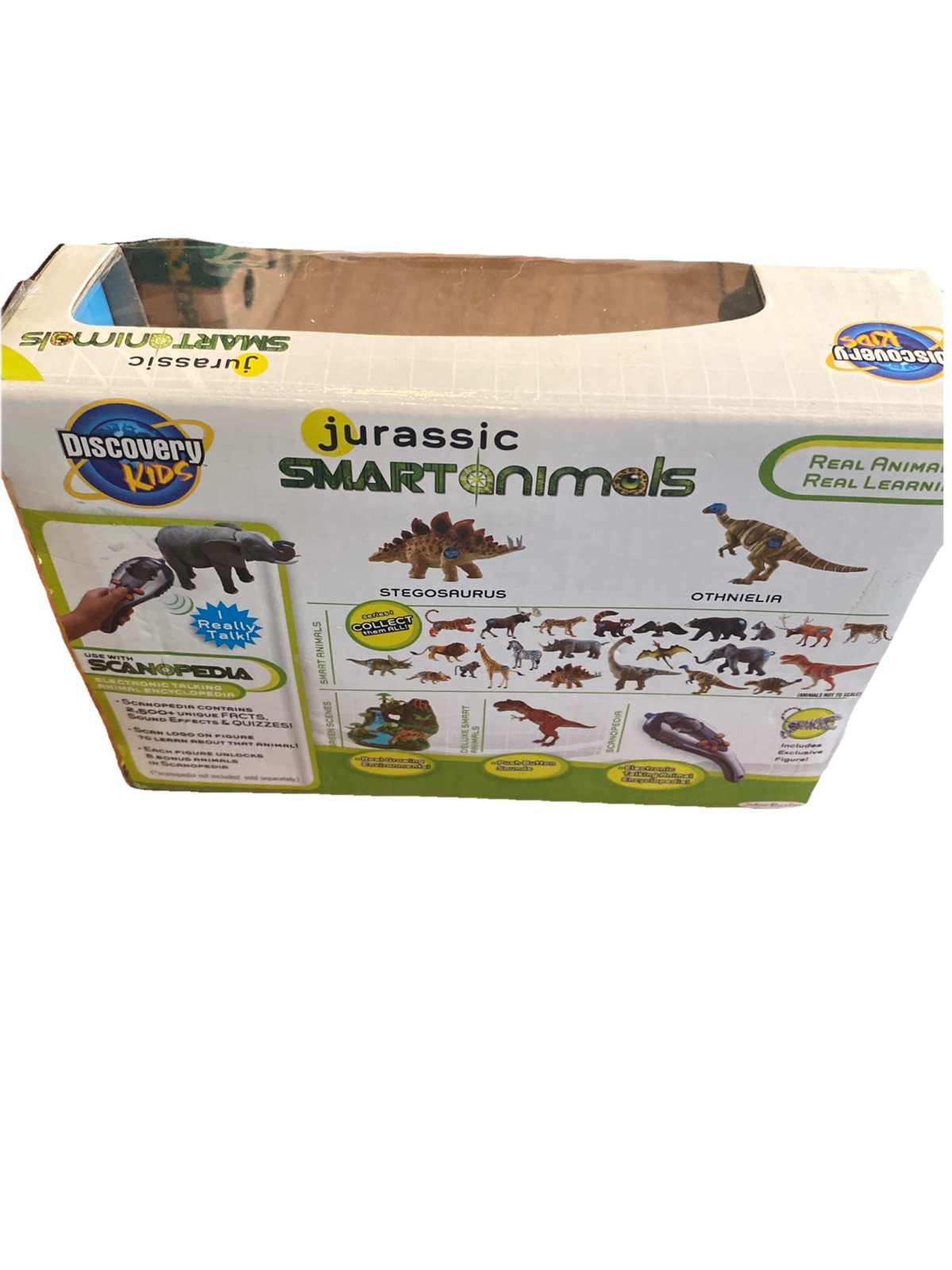 Discovery Kids Jurassic Smart Animals 2PK Othnielia Stegosaurus New HTF