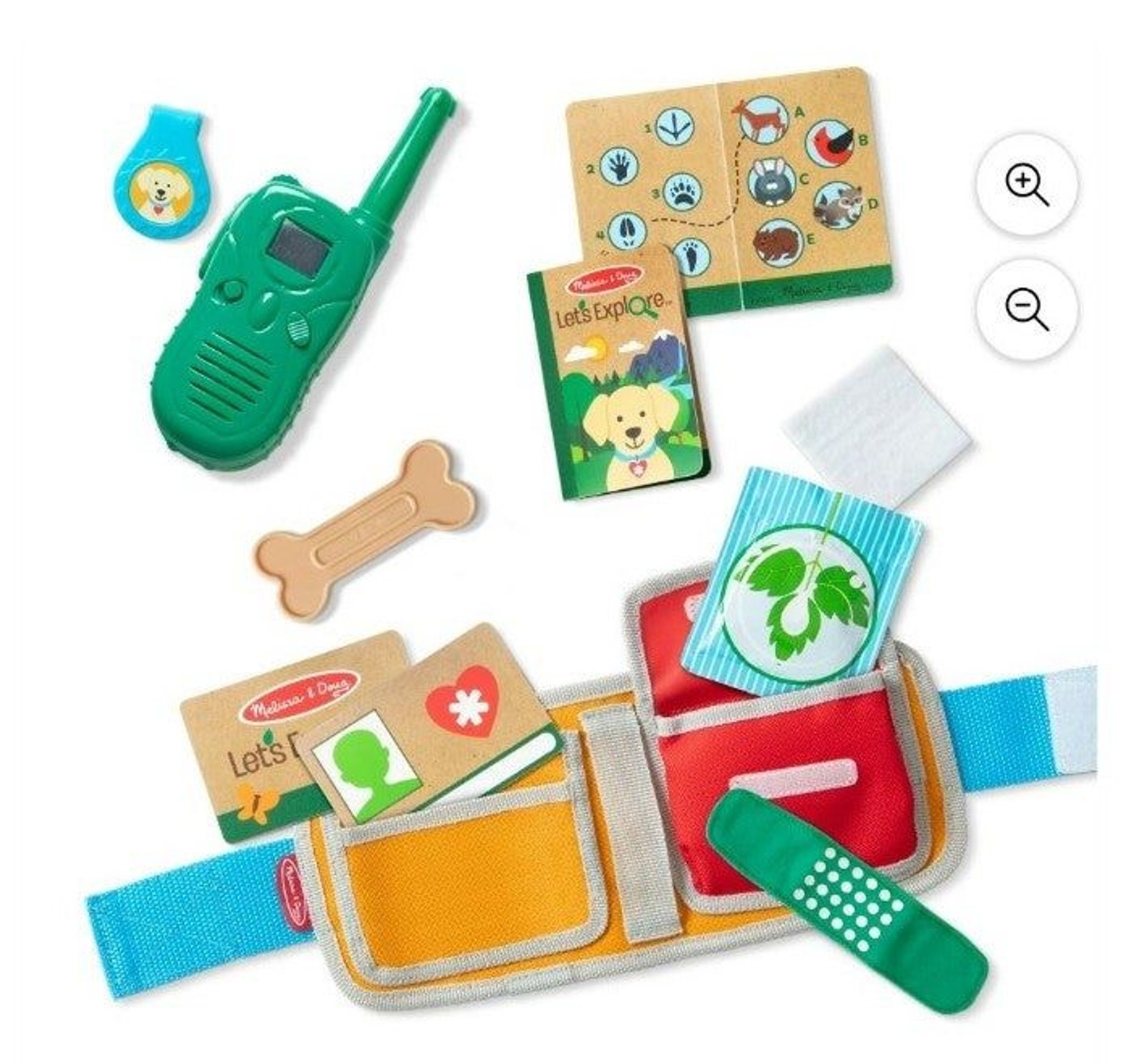 Melissa & Doug Let’s Explore Ranger Dog Plush with Search and Rescue Gear