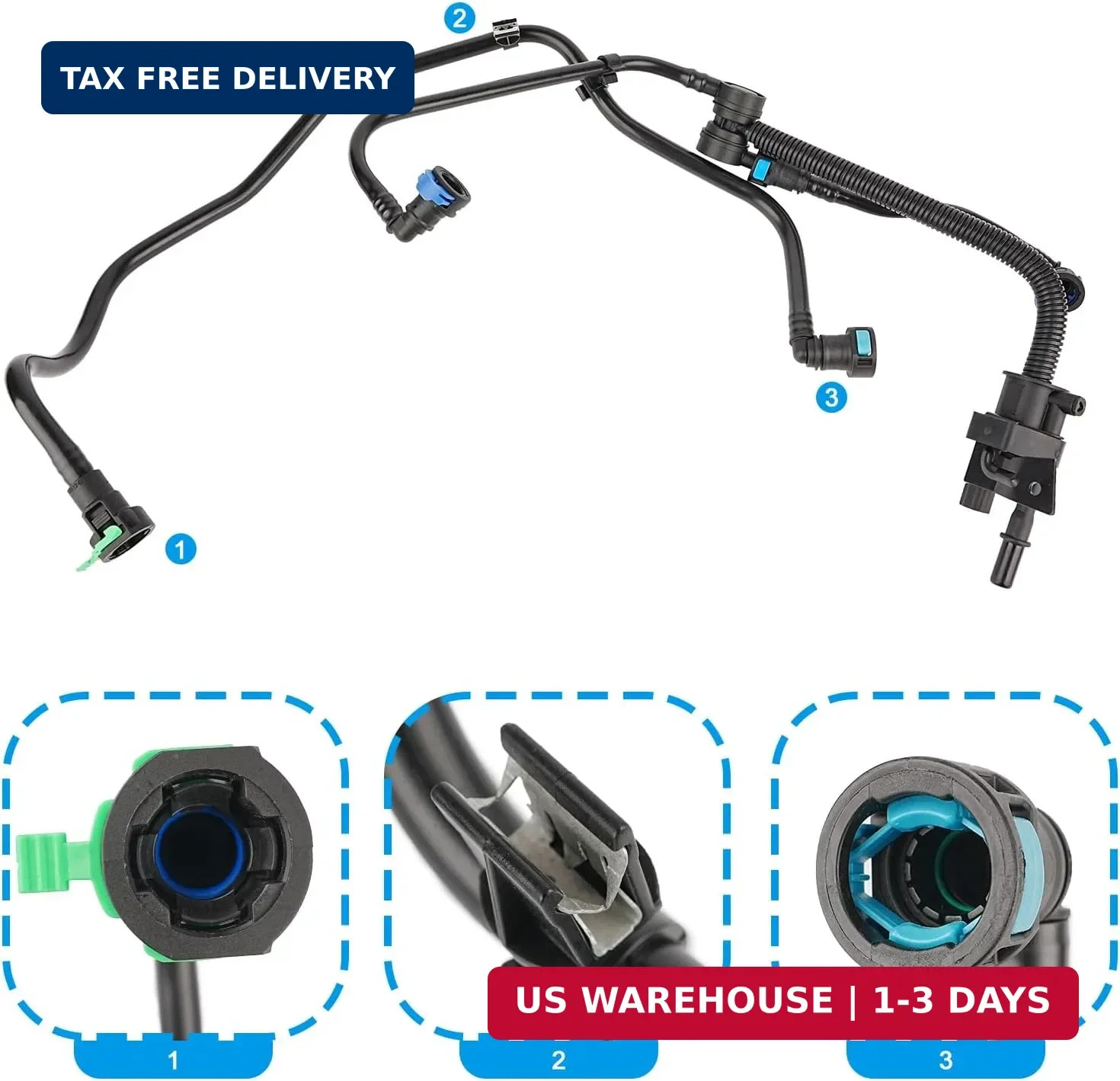 Tykick Vapor Canister Purge Valve for Ford Explorer 2016-2019 for Ford Taurus 20