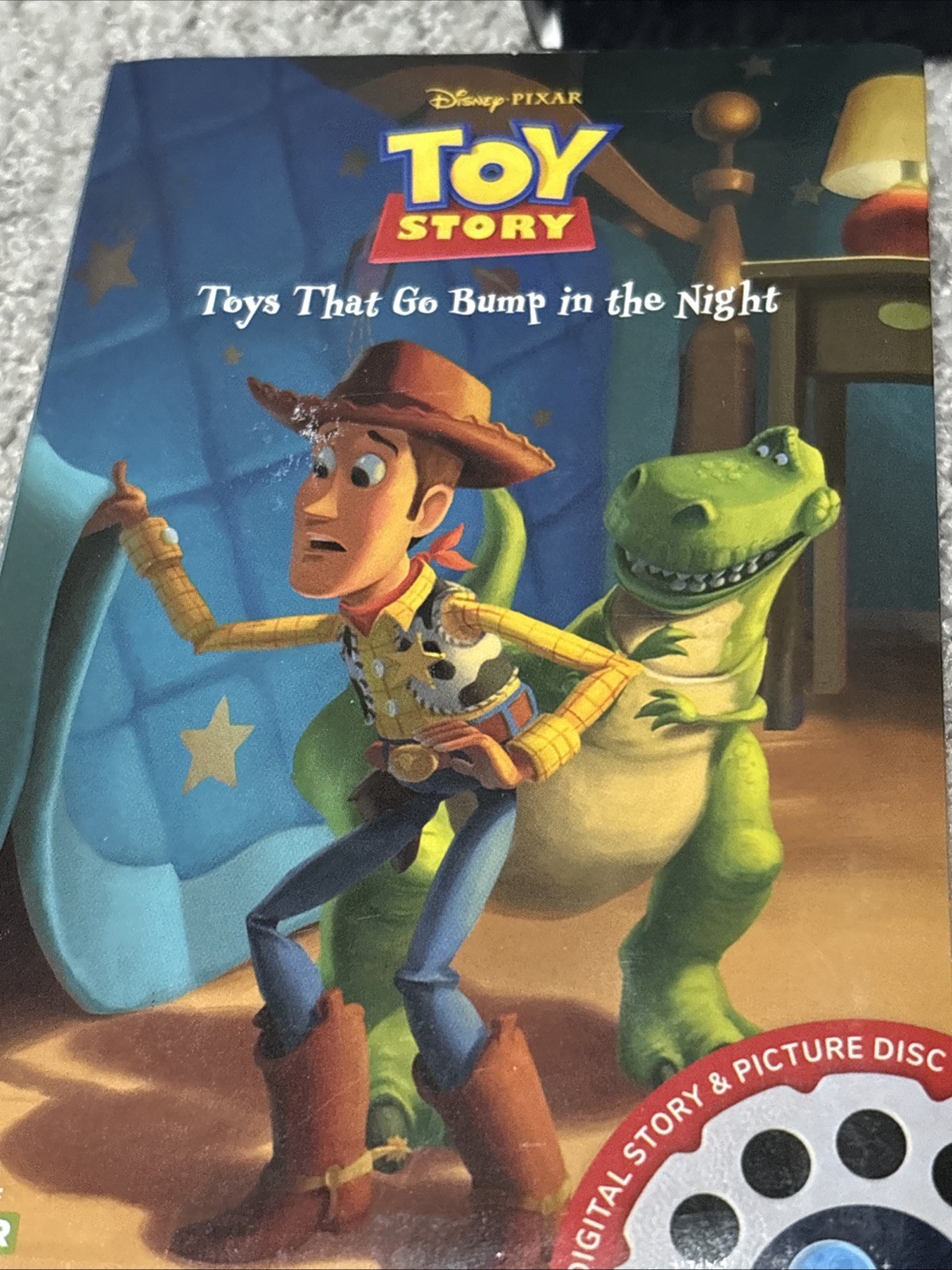 Disney Moonlite Storytime Mini Projector Toy Story Cars Incredibles & Monsters