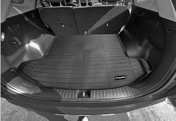 Custom Fit Car Floor Mats for 2026 Kia 1st-2nd Floor Mats+Cargo Mat 4pcs