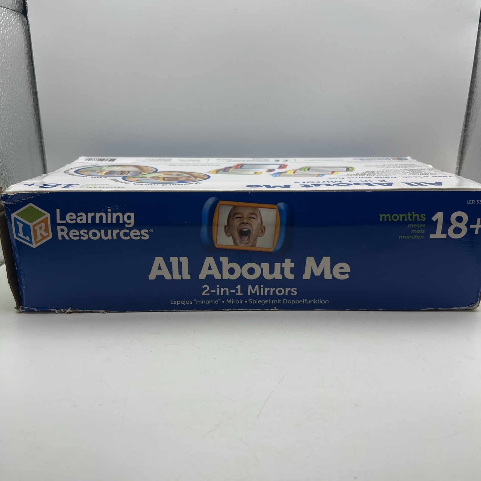 All About Me 2 in 1 Mirrors Sensory Social Learning Toy 18 Months Plus 6 Pcs NEW
