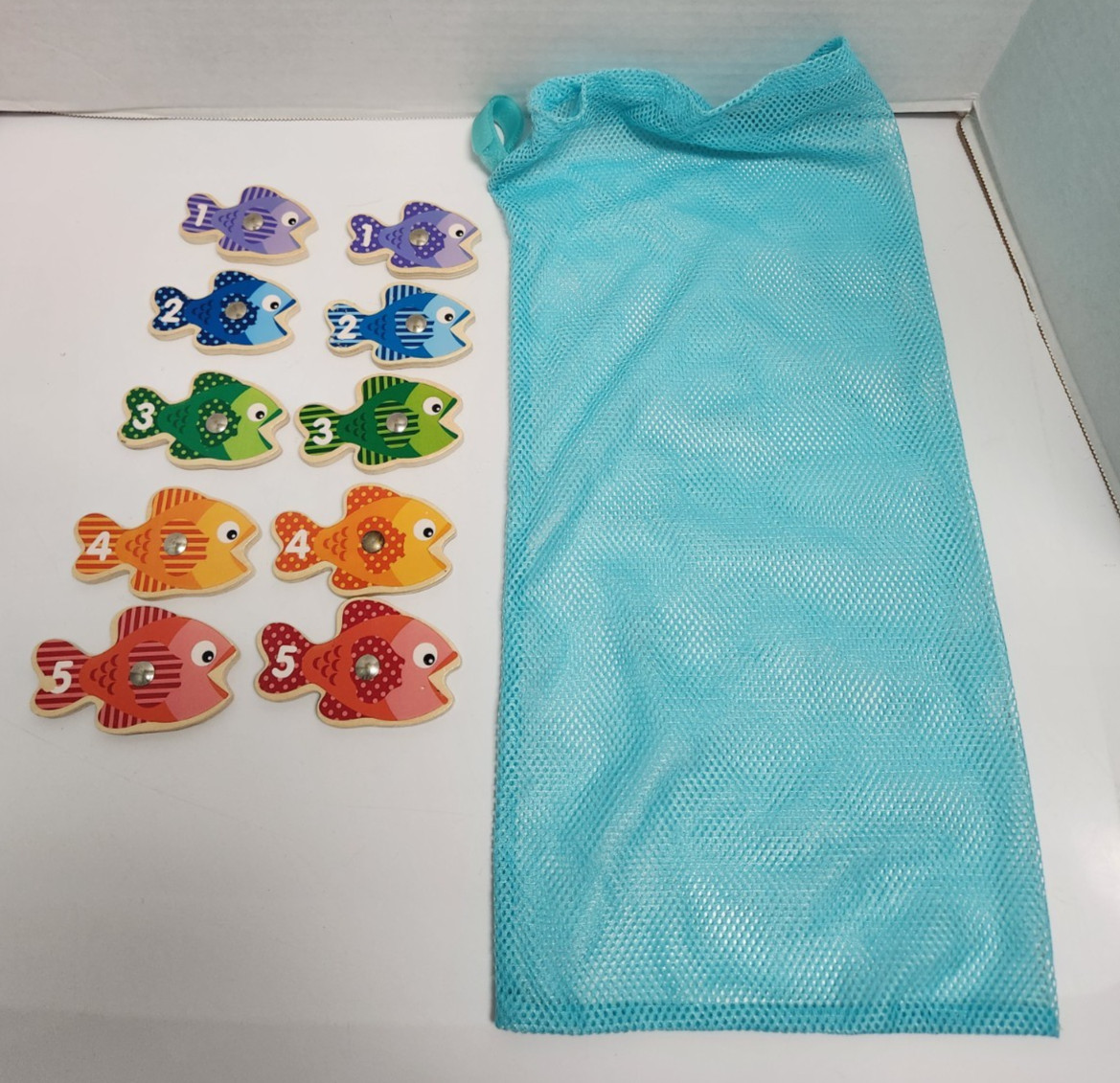 Melissa & Doug Catch Count Fish Game Magnetic Fish Replacement Parts READ