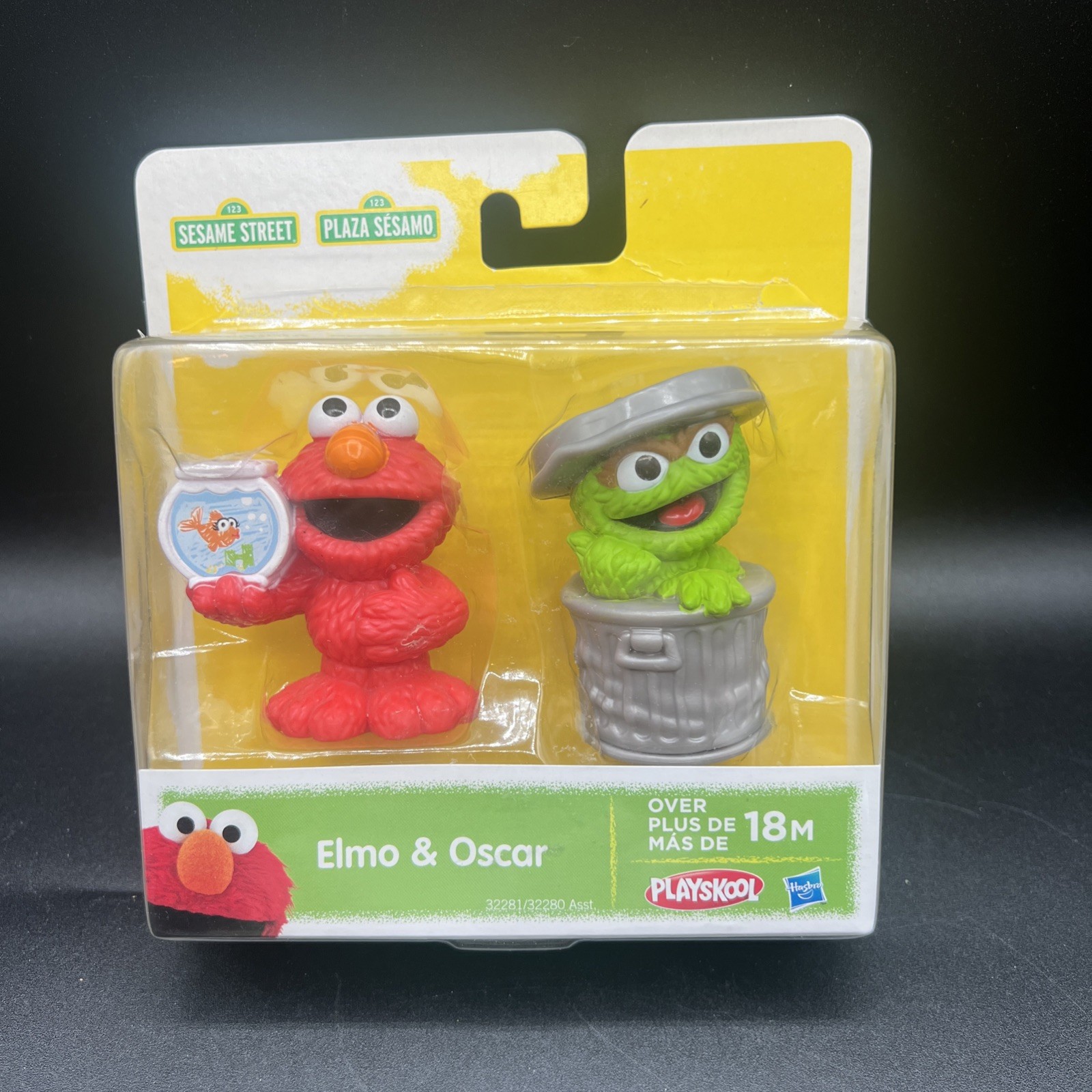 Set of 2 Vintage Sesame Street Number & Alphabet Flash Cards, 2 Workbooks & Toy