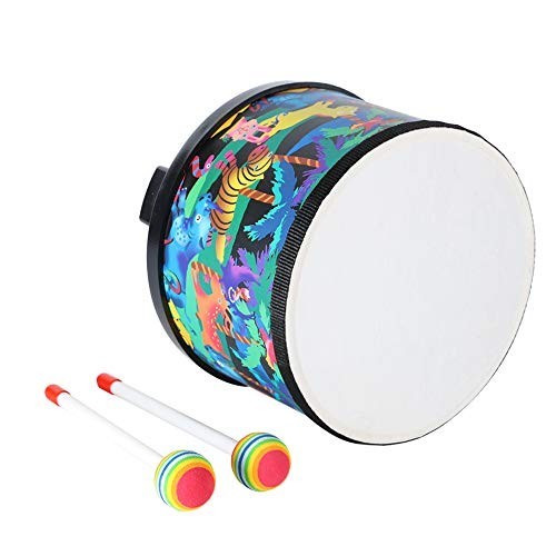 Floor Tom Drum for Kids 8 inch Percussion Instrument Music Drum with 2…