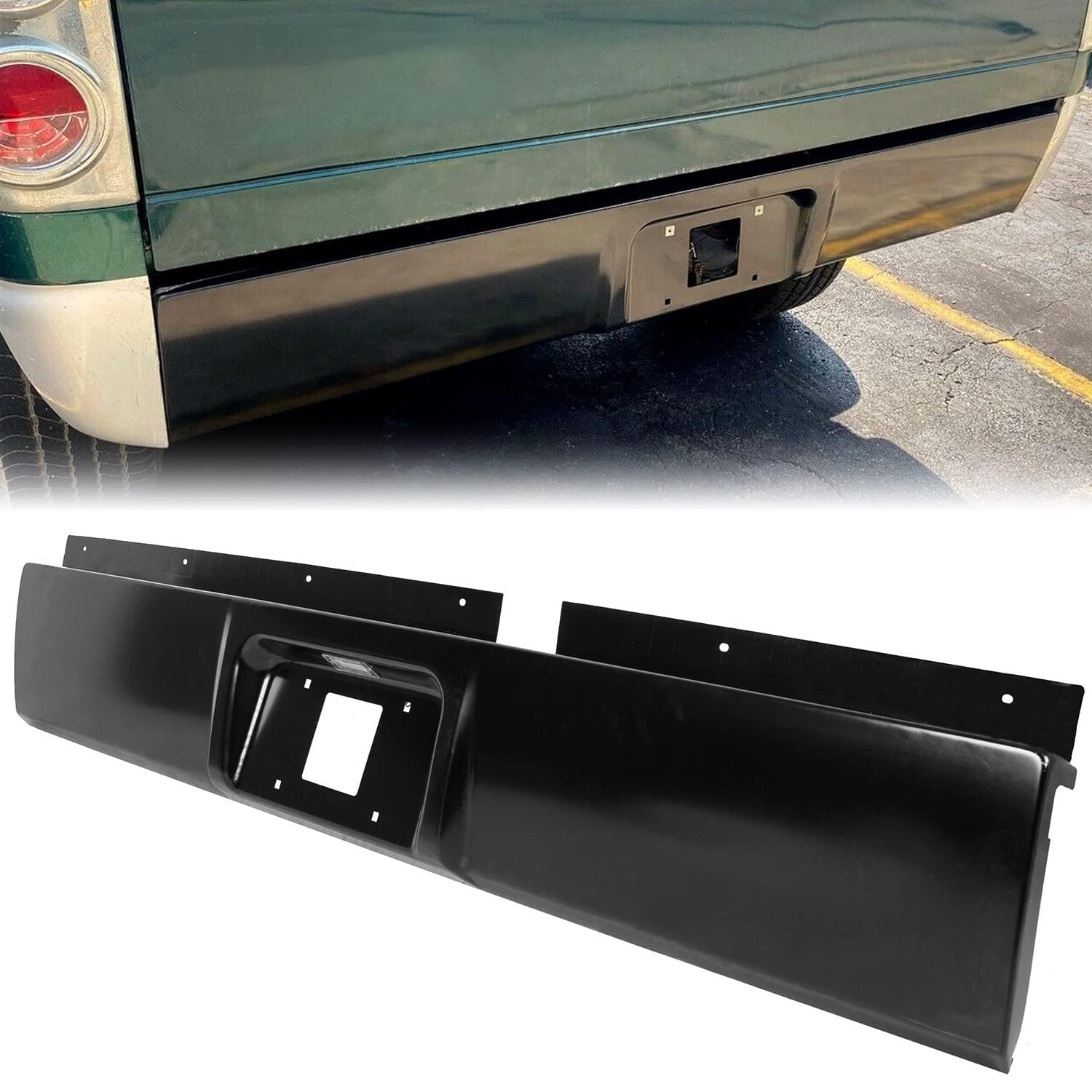 Dodge Ram Steel Roll Pan ECOTRIC 2002-2008 w LED Light