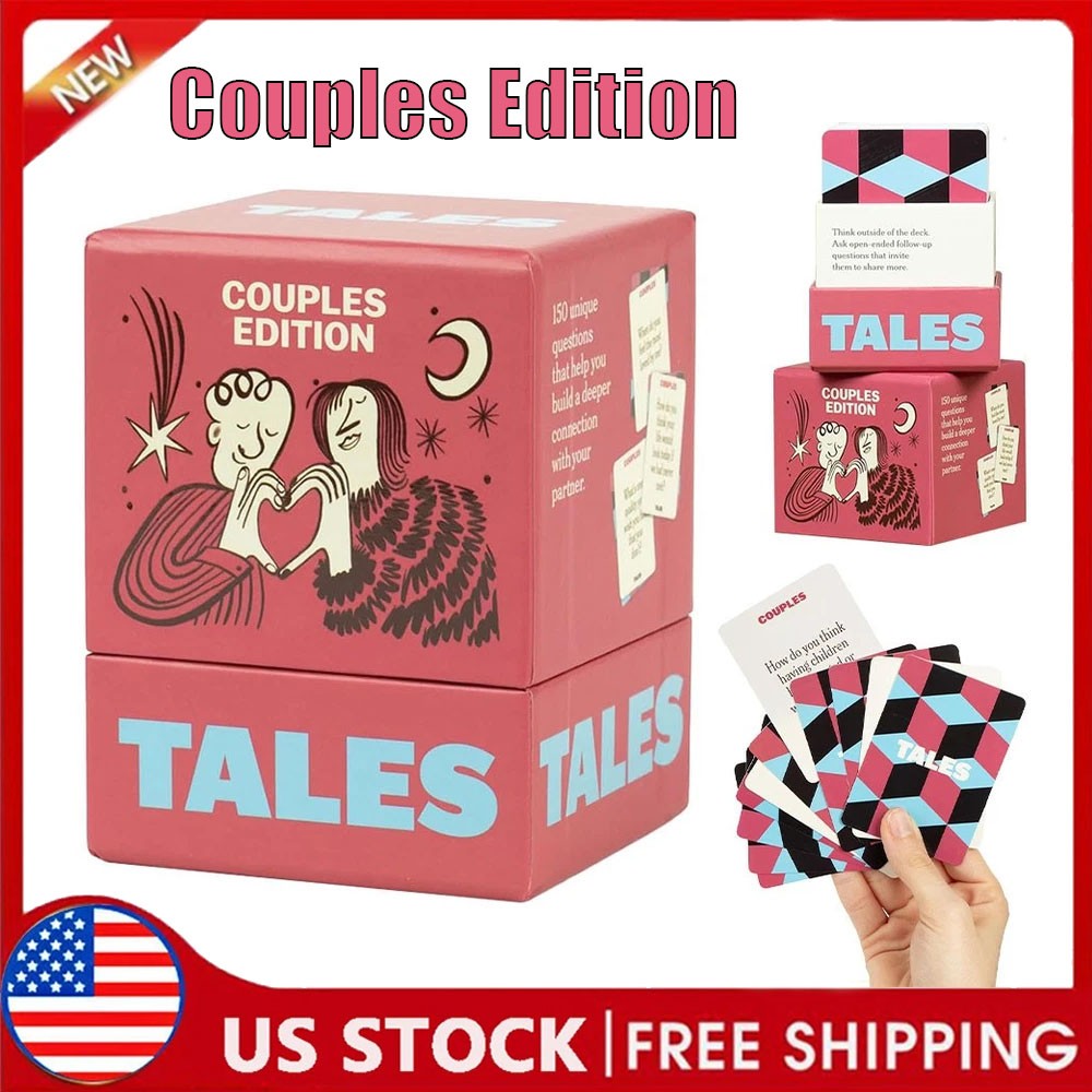 Conversation Starter Cards Card Game For Couples Edition Board Game NEW! Gift US