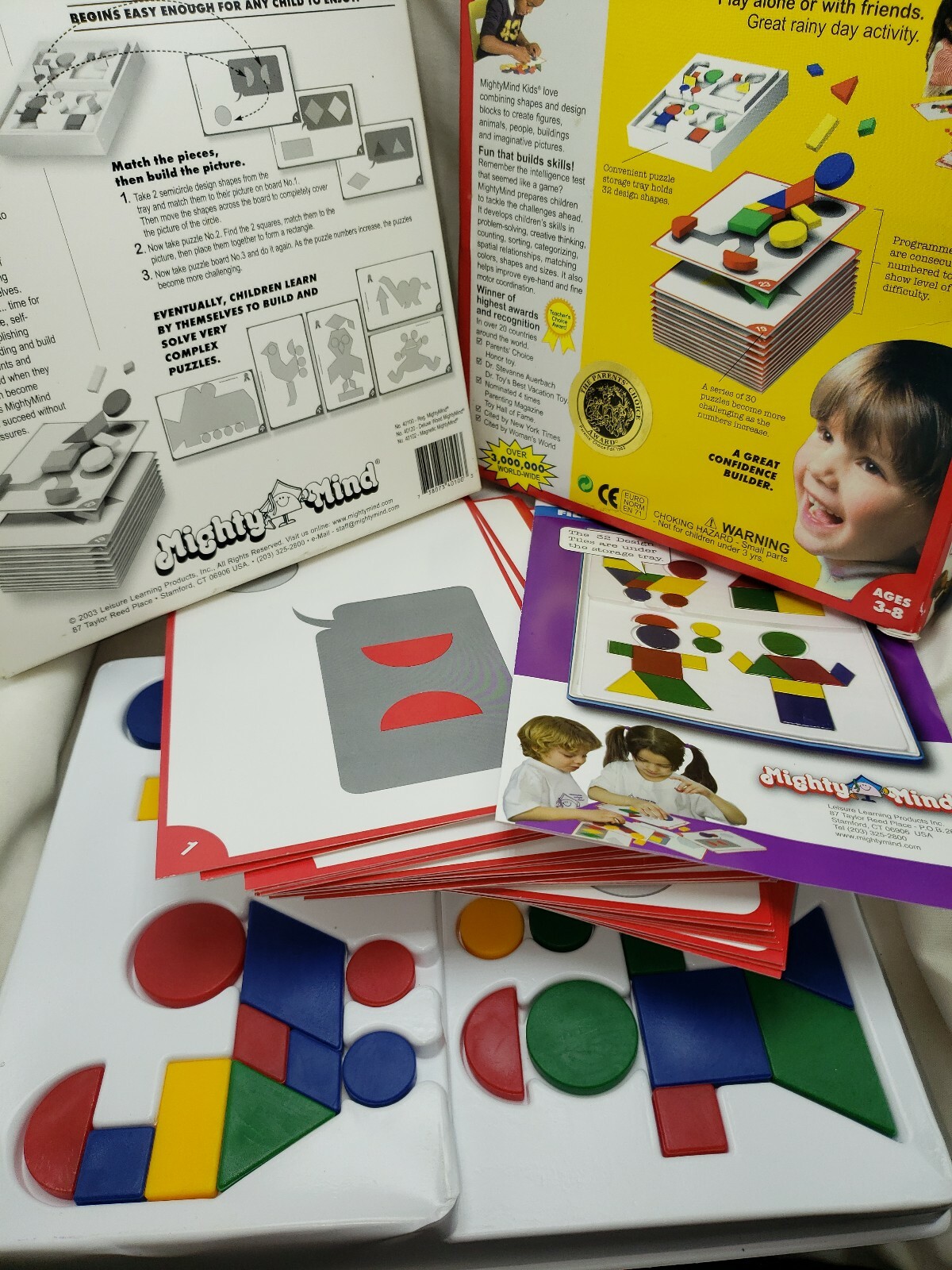 Mighty Mind Puzzle Building Skills Game Parnets Choice Award Hours of Fun