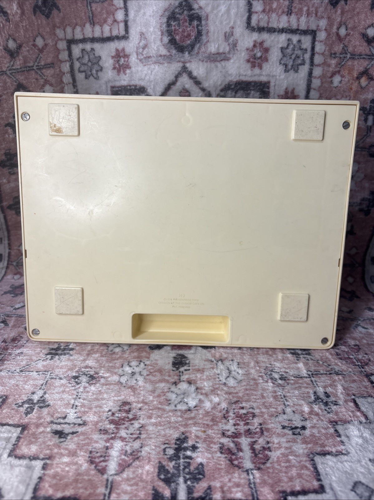 Fisher Price Stove Top Toy Range Glow Magic Burners 1978 Plastic