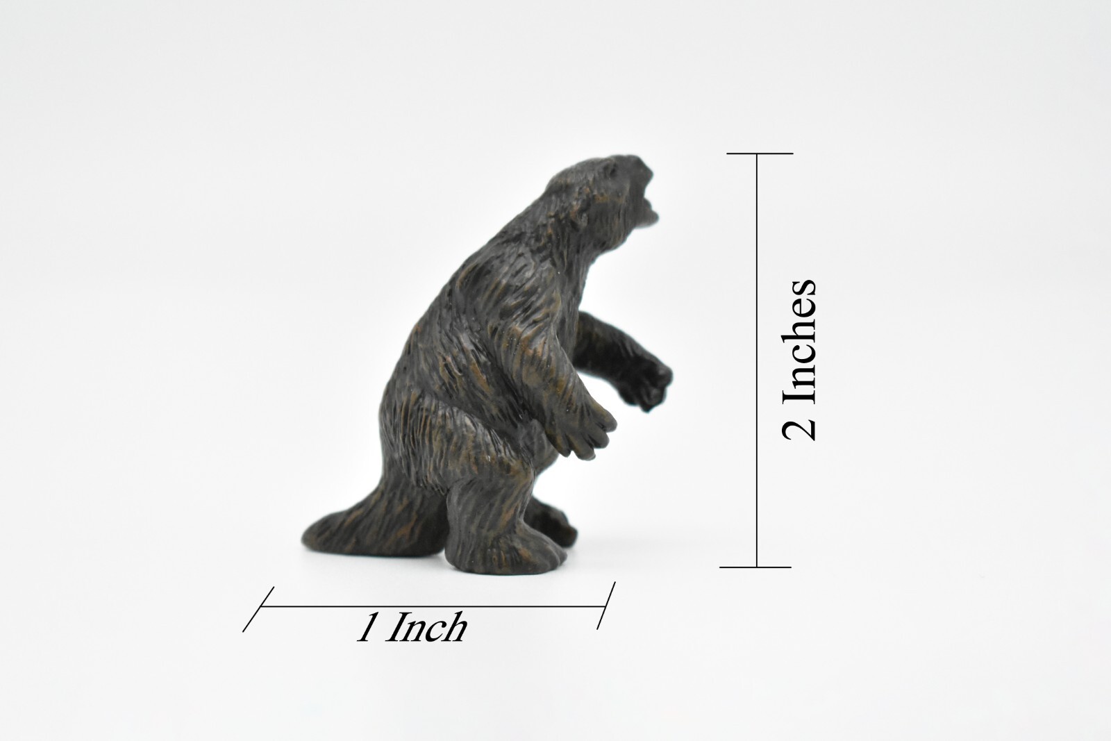 Megatherium, Giant Ground Sloth, Ice Age, Realistic Plastic Model Toy 2″ F3140