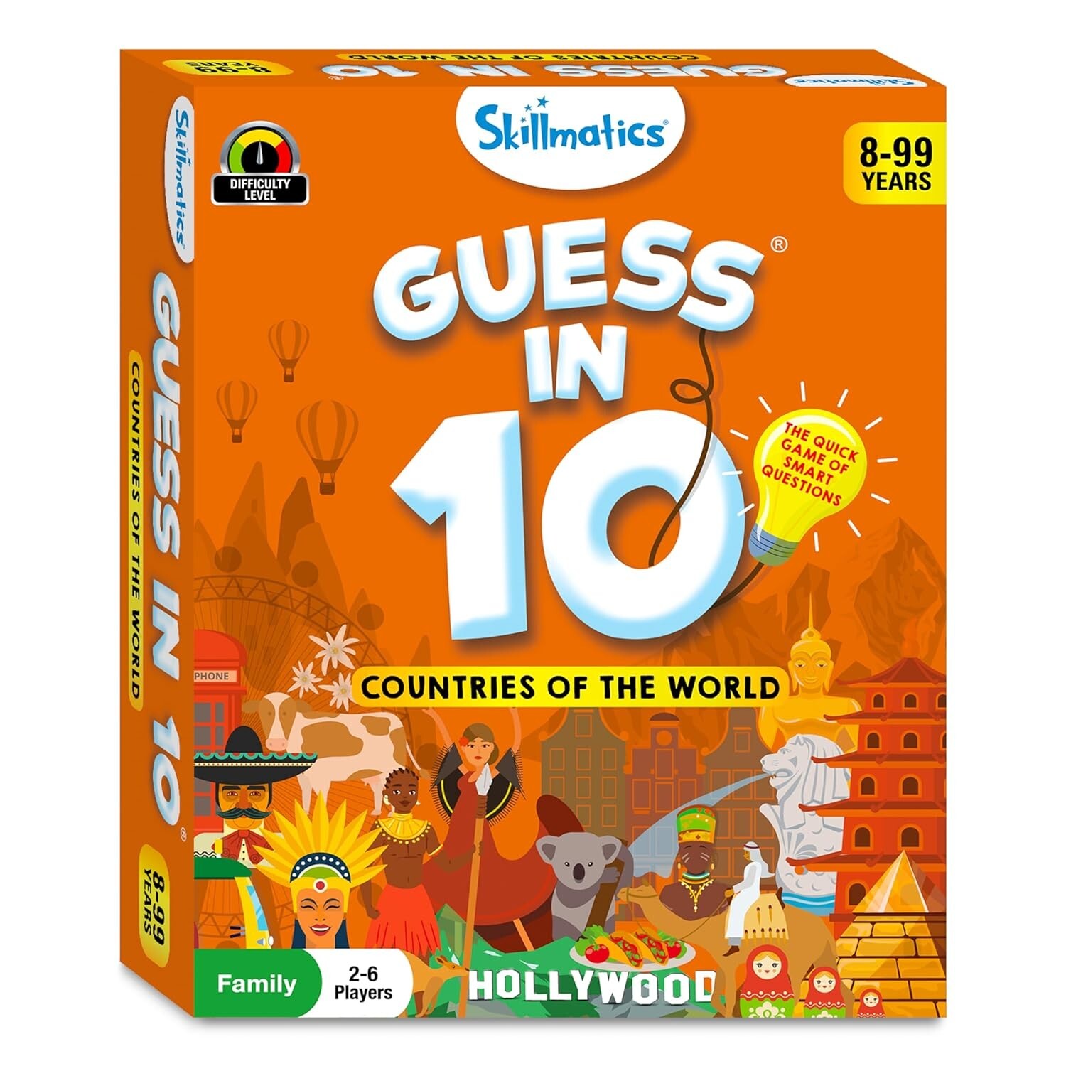 Skillmatics Card Game – Guess in 10 Countries of The World,