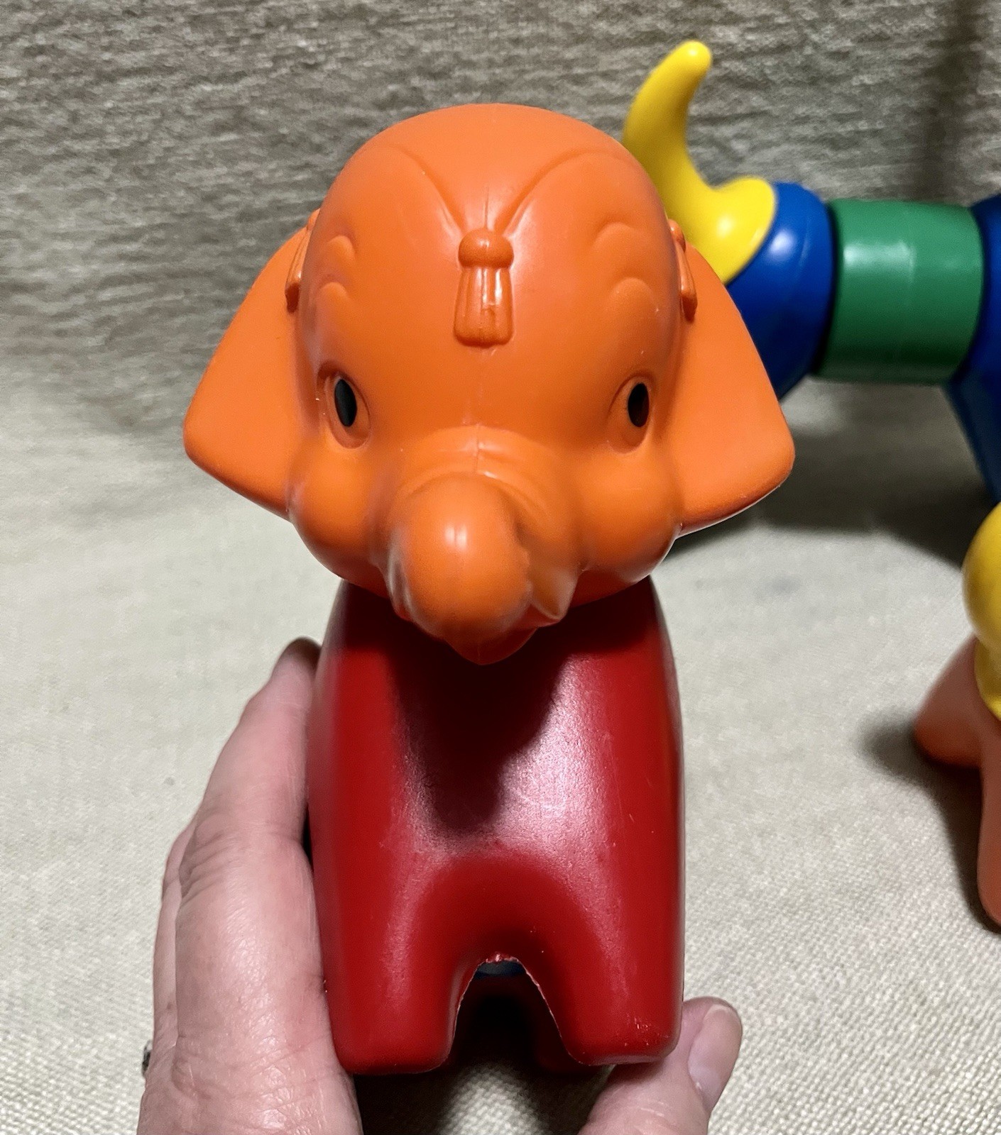 Tupperware Zoo It Yourself Animals Toys Dog Elephant Giraffe 16 pc Set 1966-70s