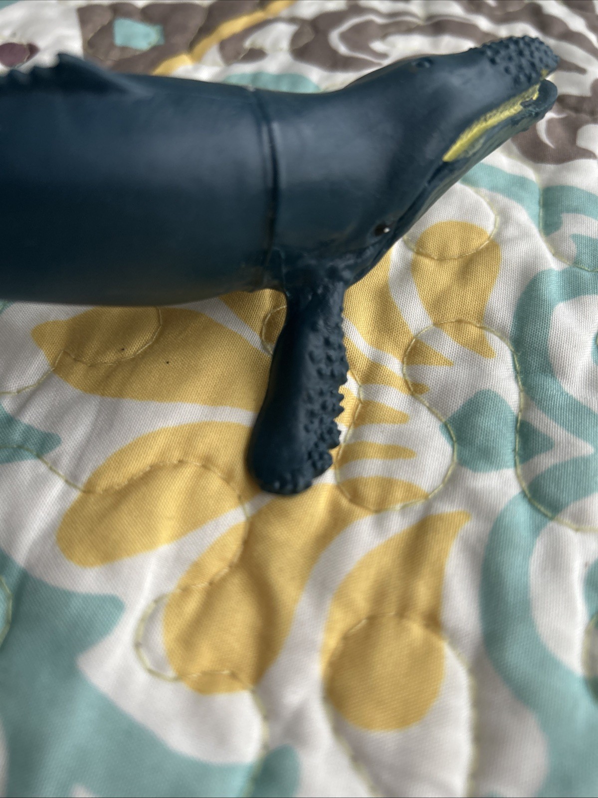 Realistic Humpback Whale Toy 6” Plastic Replica Sea Life Decor Cake Topper