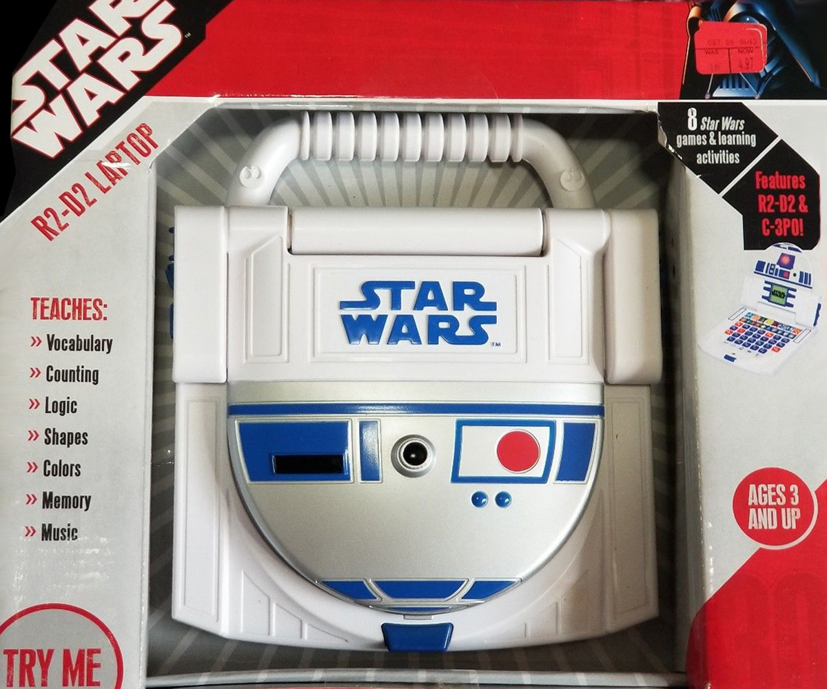 Star Wars – R2-D2 LAPTOP Game – Oregon Scientific Junior – New, Exhibition