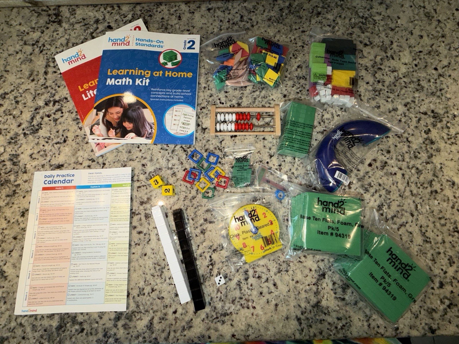Hand2Mind Primary Literacy AND Math Manipulative Kit – New & Complete!