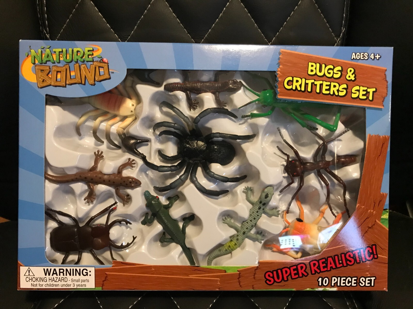 Nature Bound Bugs & Critters Set. Factory Sealed Bug Insect Spider Reptile Set