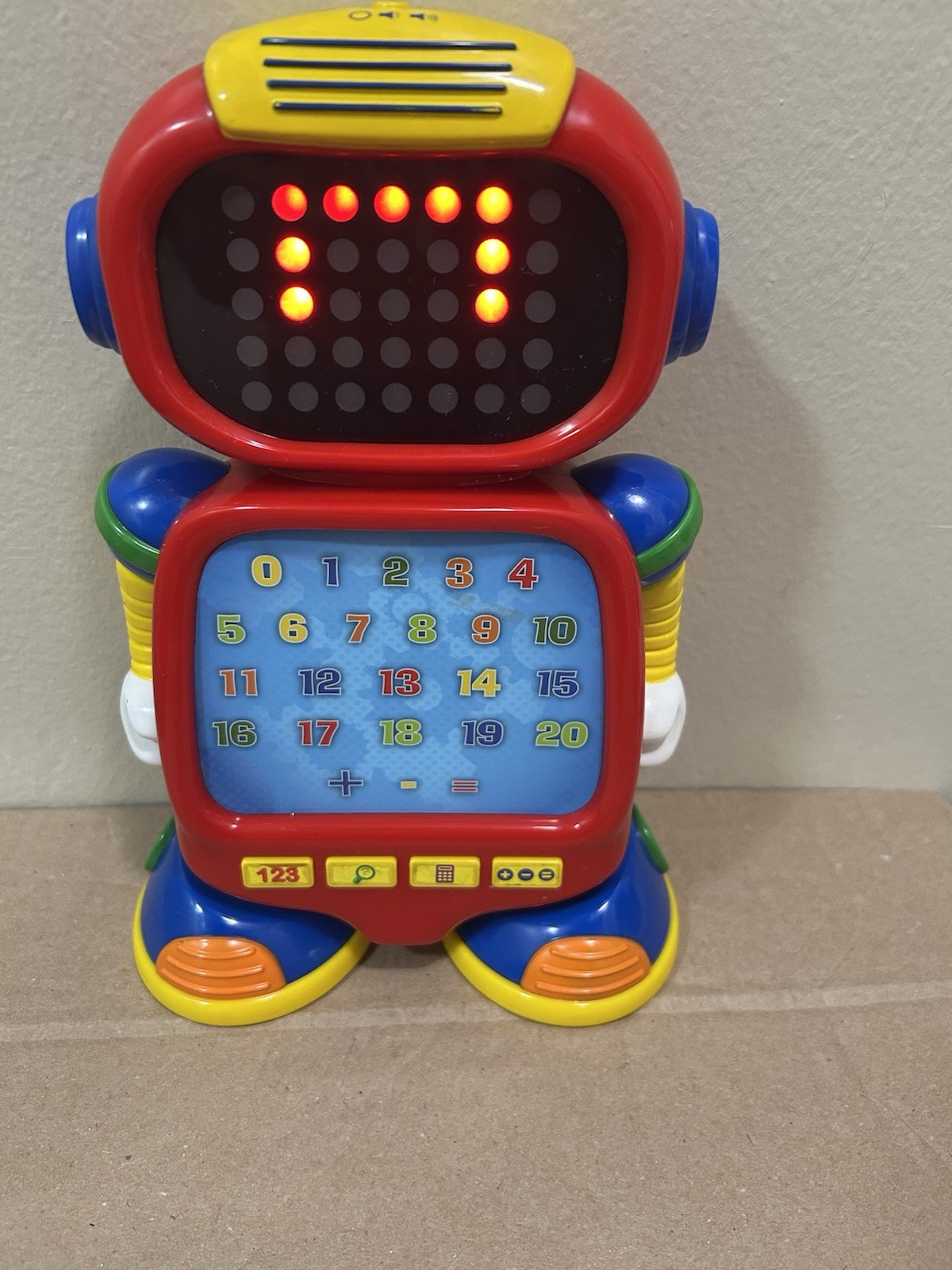 The Learning Journey Touch Learn Math Bot 2016 Tested Works Fine