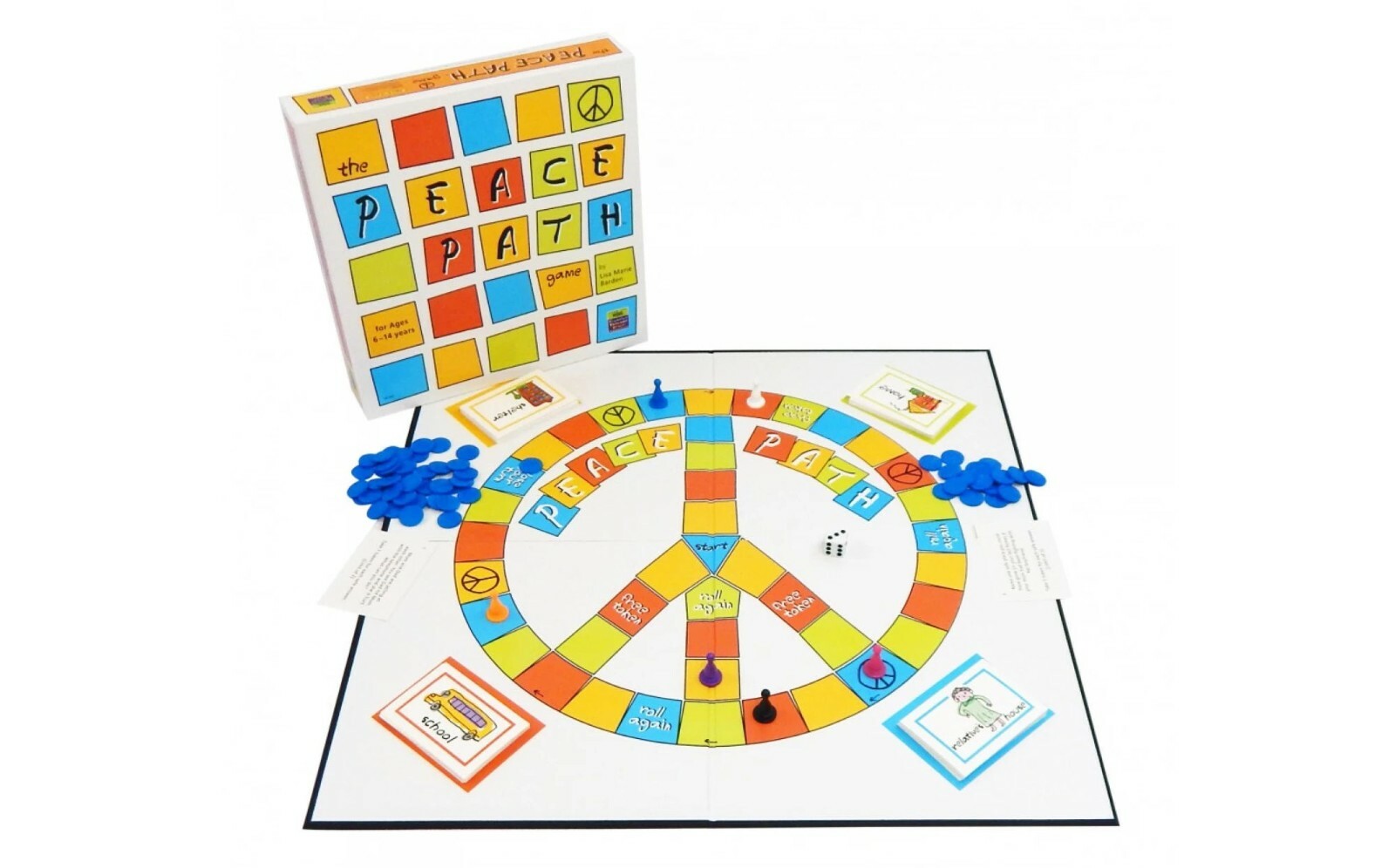 Creative Therapy Store The Peace Path Board Game BRAND NEW SEALED BOX-W347