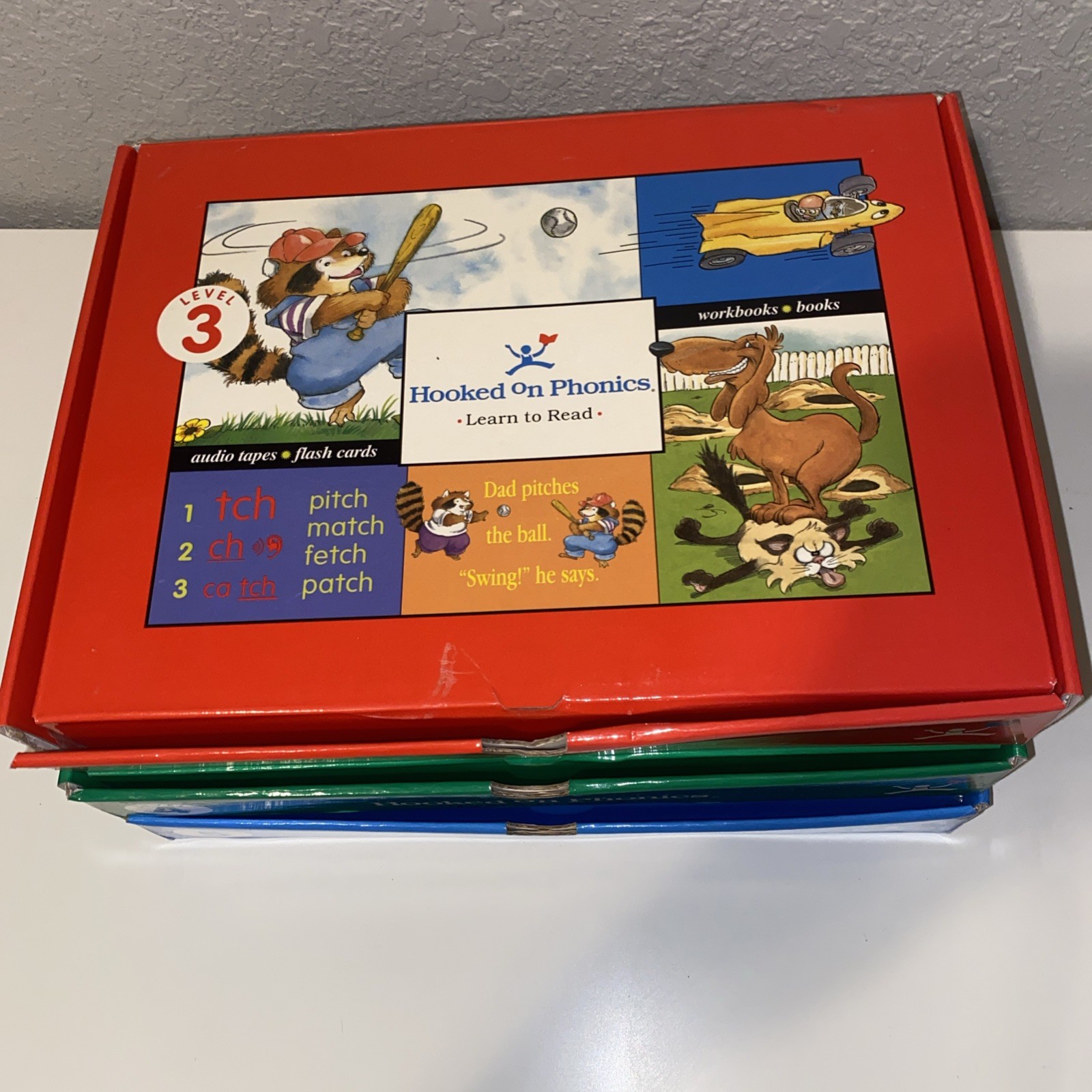 Hooked On Phonics~ Learn to Read Levels 3, 4, 5 With Cassettes