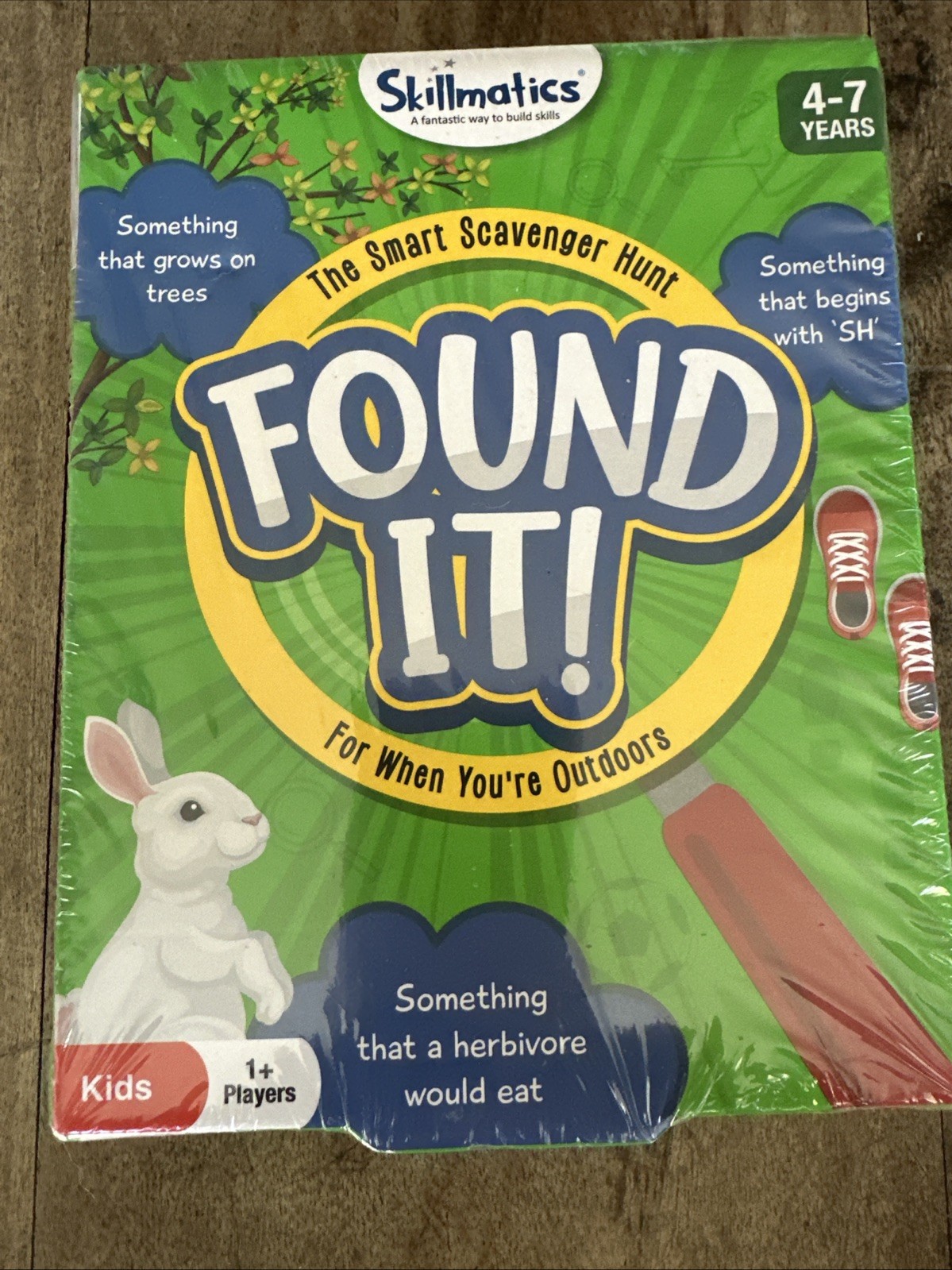 Skillmatics Card Game Found It! Outdoor Edition NEW Educational Scavenger Hunt