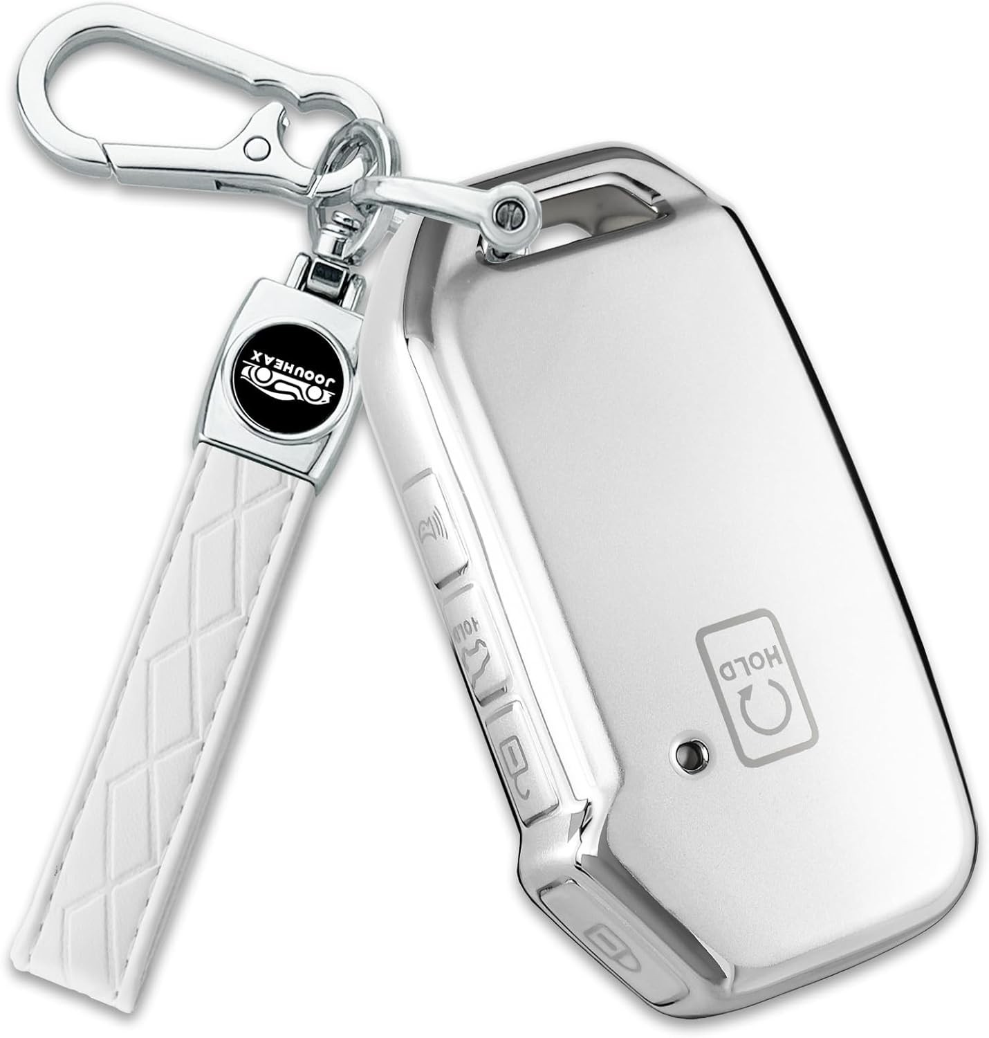 For Kia Key Fob Cover with Key Chain, Soft TPU Car Key Fob Case Shell for Kia So