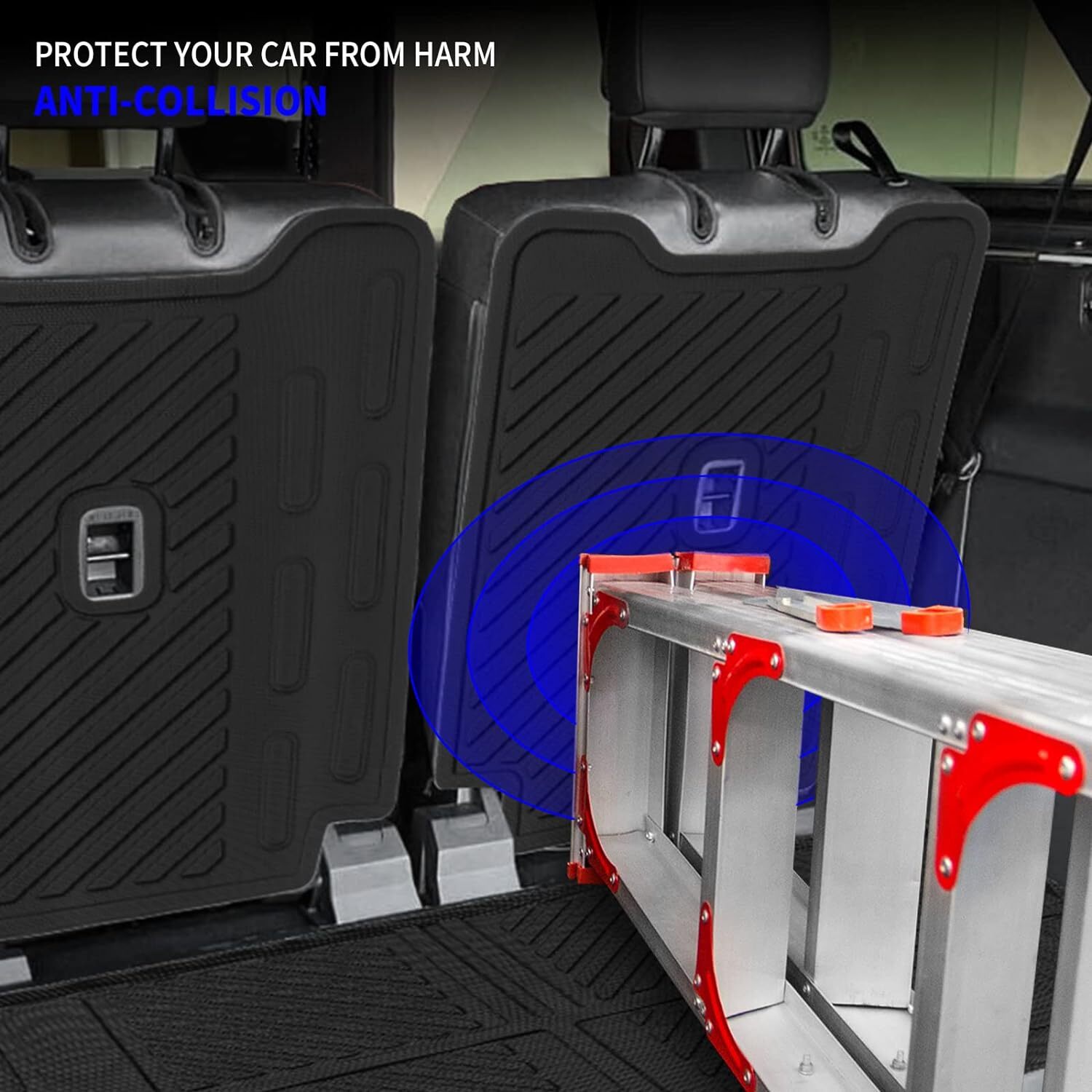 Trunk Mat+Backrest Mats+Floor Mat Rongtaod Cargo Mat Compatible with 2021-2024