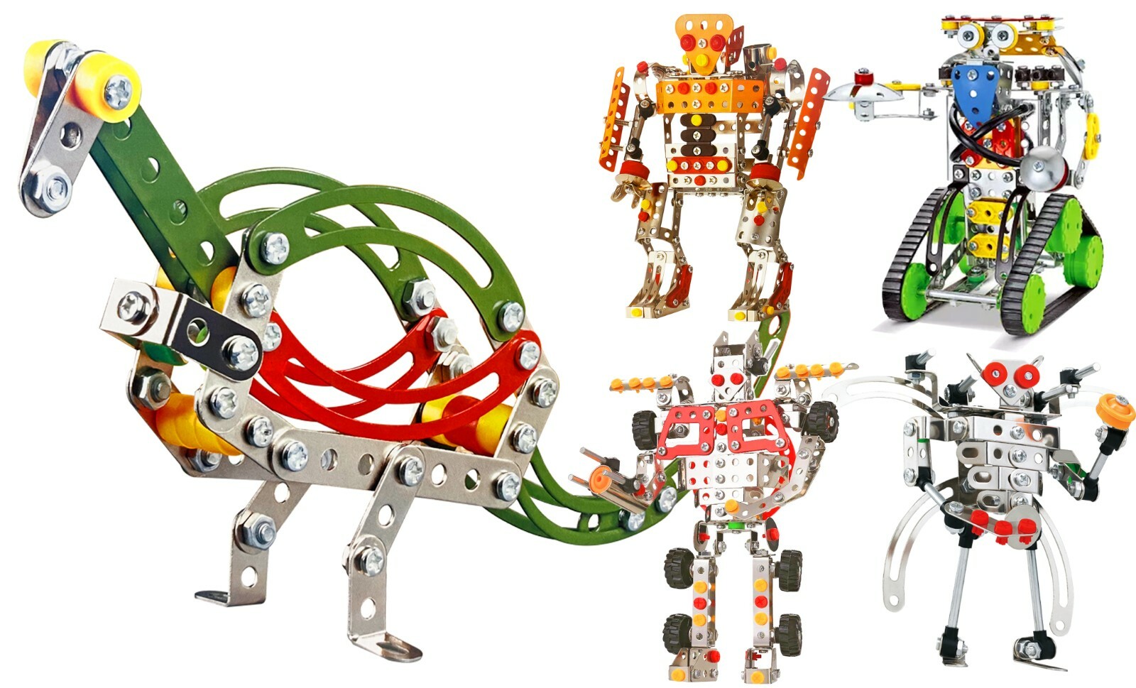 Zummy DIY Creative Intelligent Assembly Metal Building STEM TOYS