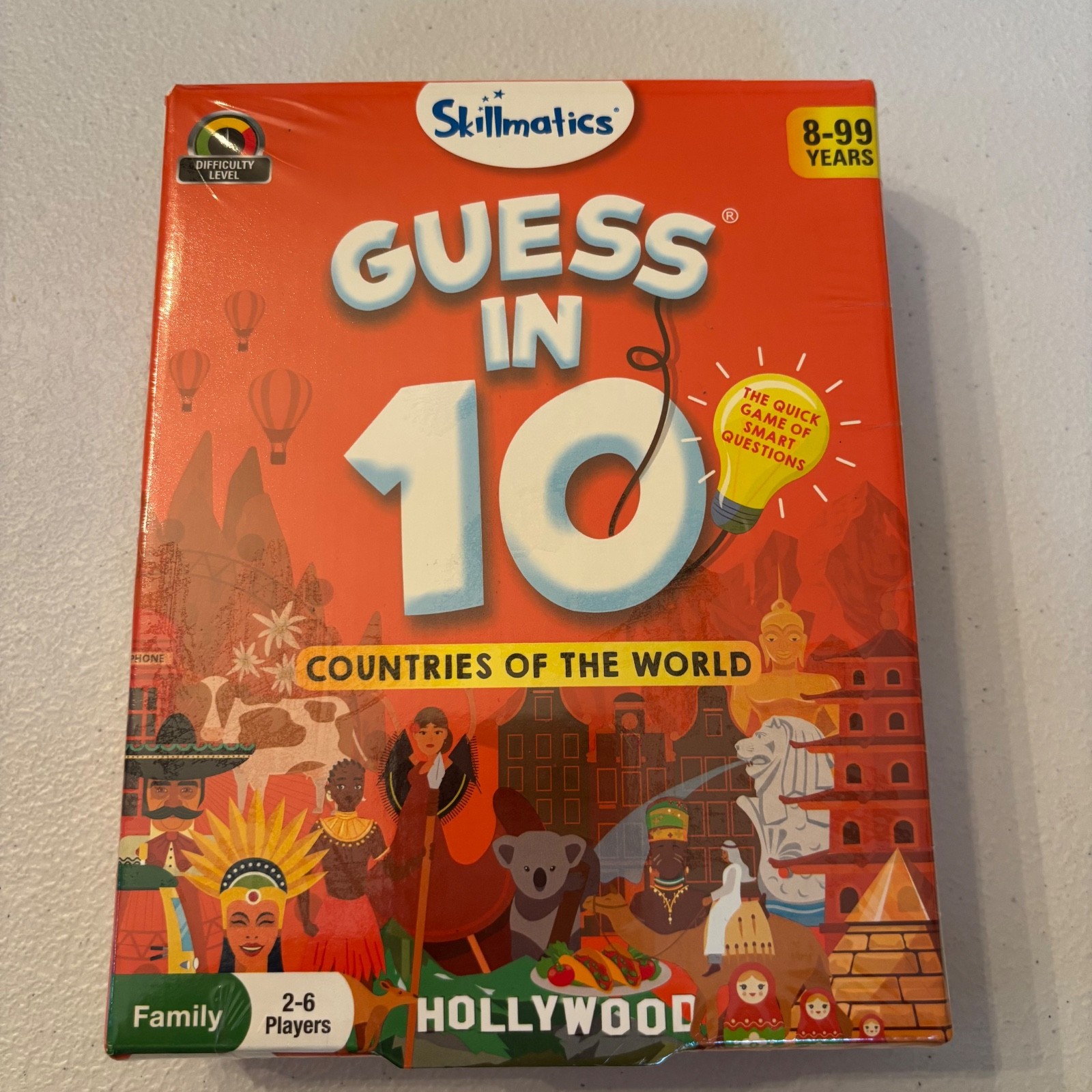 Skillmatics Guess in 10 Countries of The World Card Game Questions*NEW*Sealed*