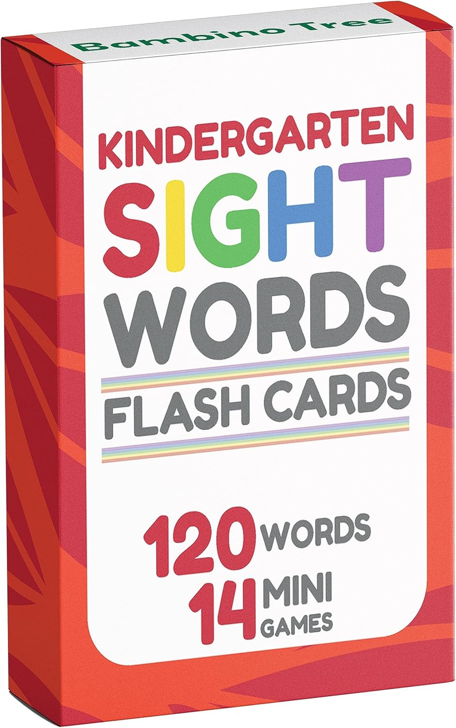 Sight Words Flash Cards Kindergarten – 120 High Frequency Words from Dolch’S and
