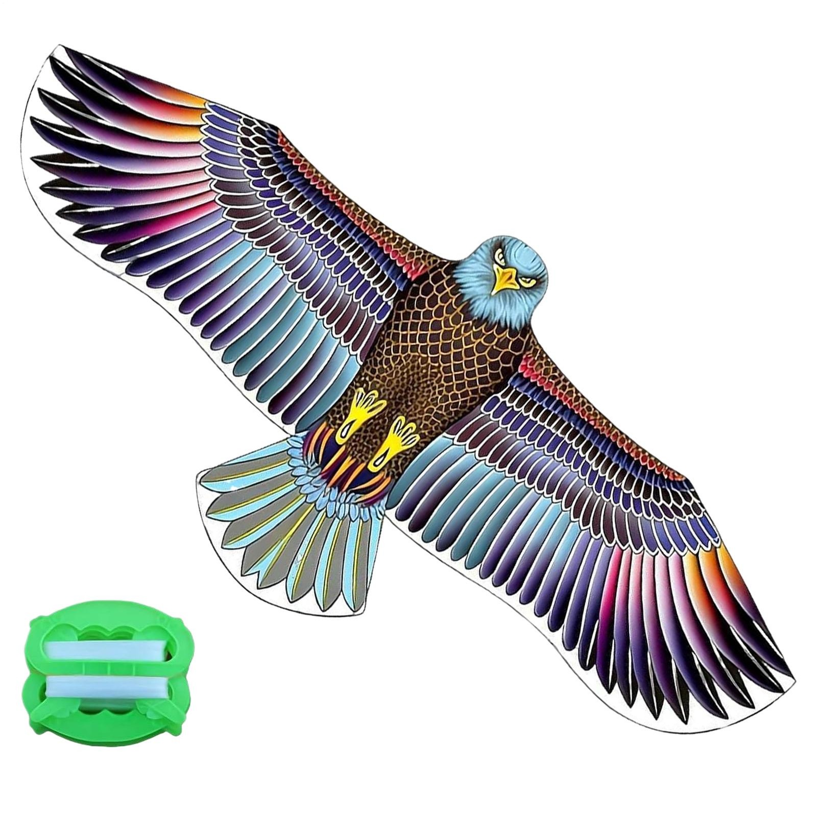 Eagle Kite Realistic Portable Eagle Shape Flying Kite Summer Outdoor Kids Adults