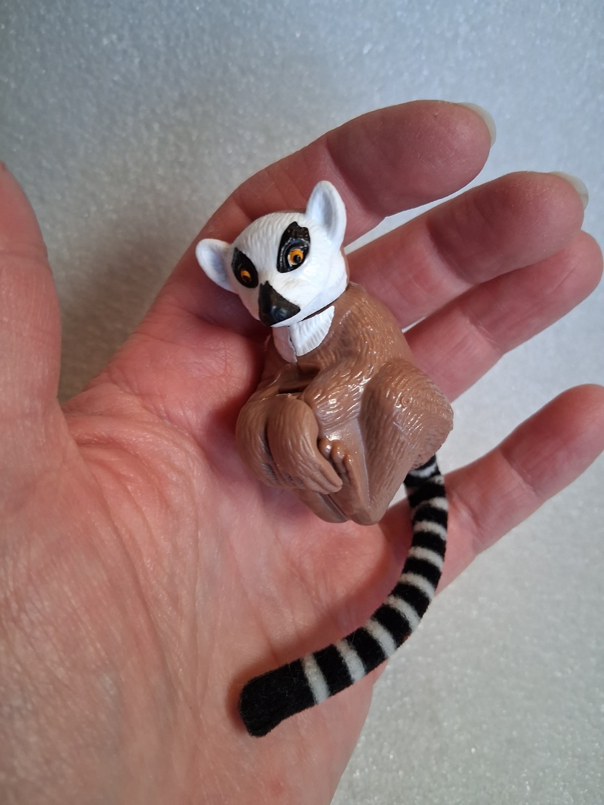 Vintage K & M Int. Wild Animal Plastic Toy Figure Lot 2003 Platypus Koala Lemur