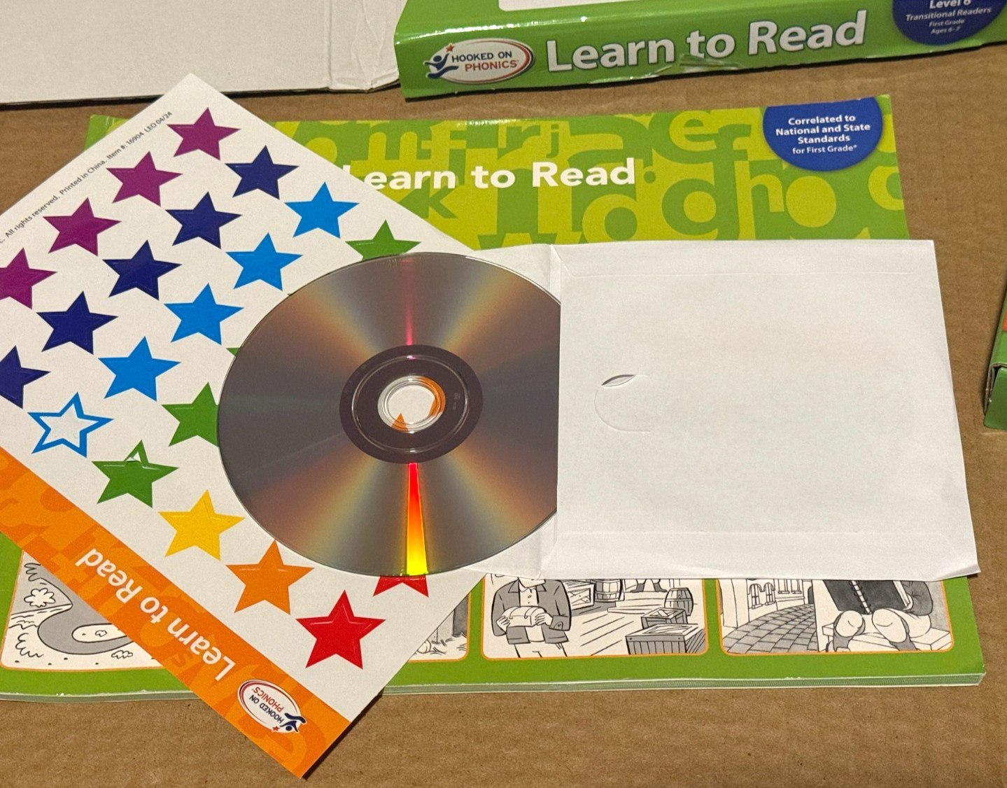 Hooked on Phonics Learn to Read Level 5 and 6 Ages 6 to 7