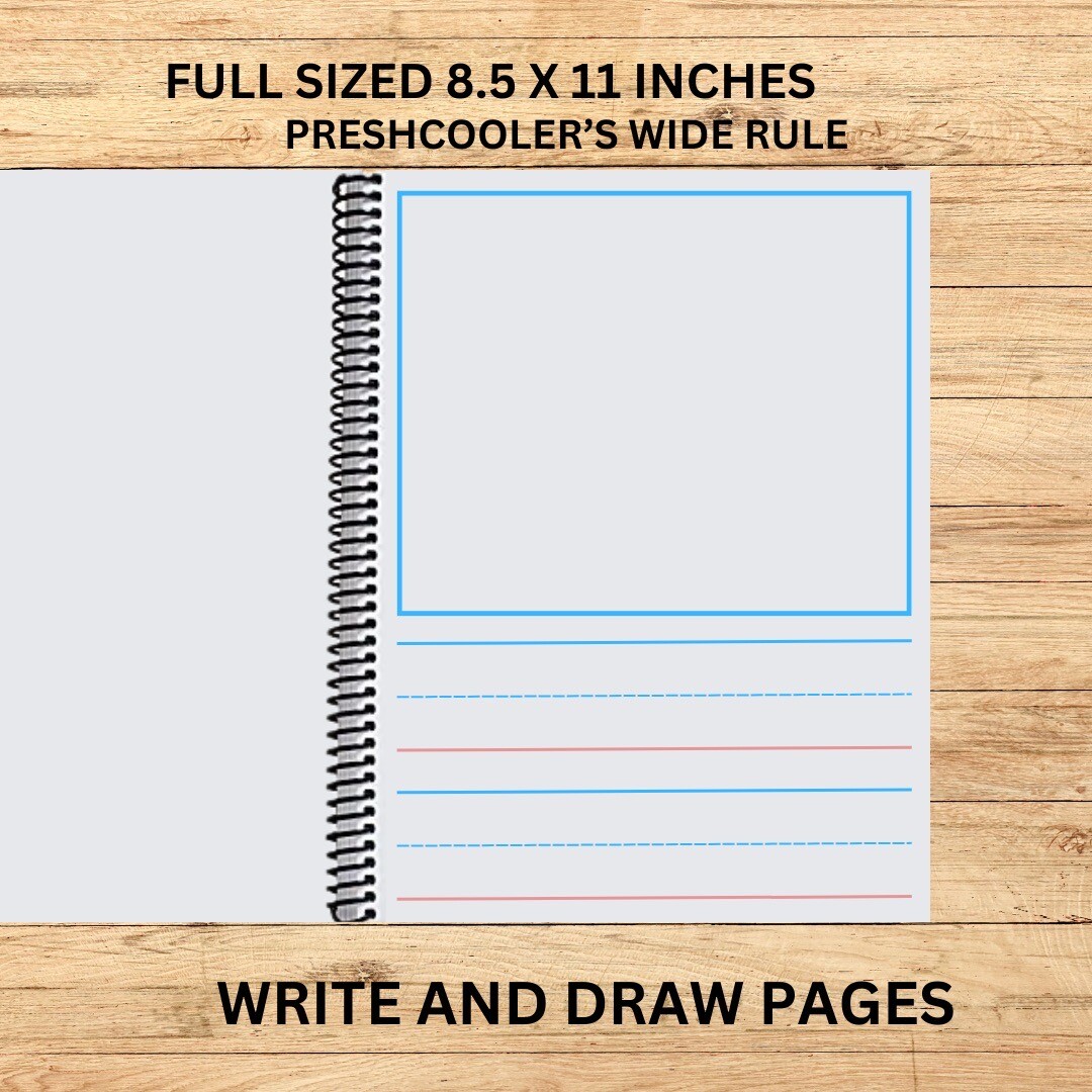 Set of 10 – Preschool Story Journals – Student Journal #PS3
