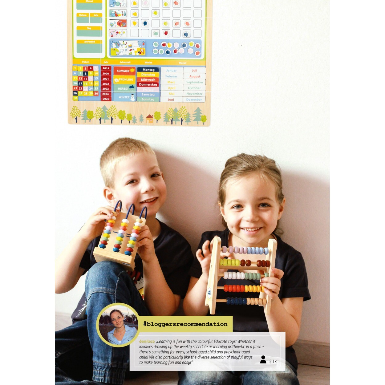 SmallFoot – Educational Fraction Inset Puzzle – 11102