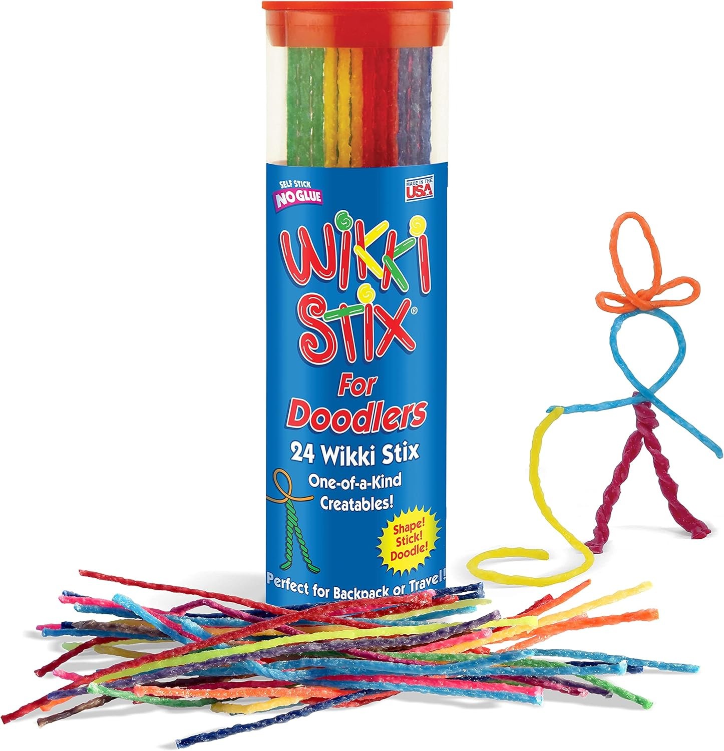 Wikki Stix for Doodlers – Kid’s Travel Essential: Portable Creativity…